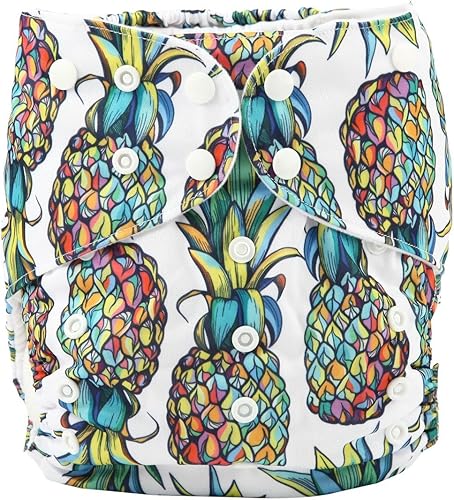 Miniatura 14 de Pañal de tela grande para niños de 2 a 7 años de edad, reutilizable, para bebés, niños pequeños (flor de melocotón) Peachblossom,gris, (Grey