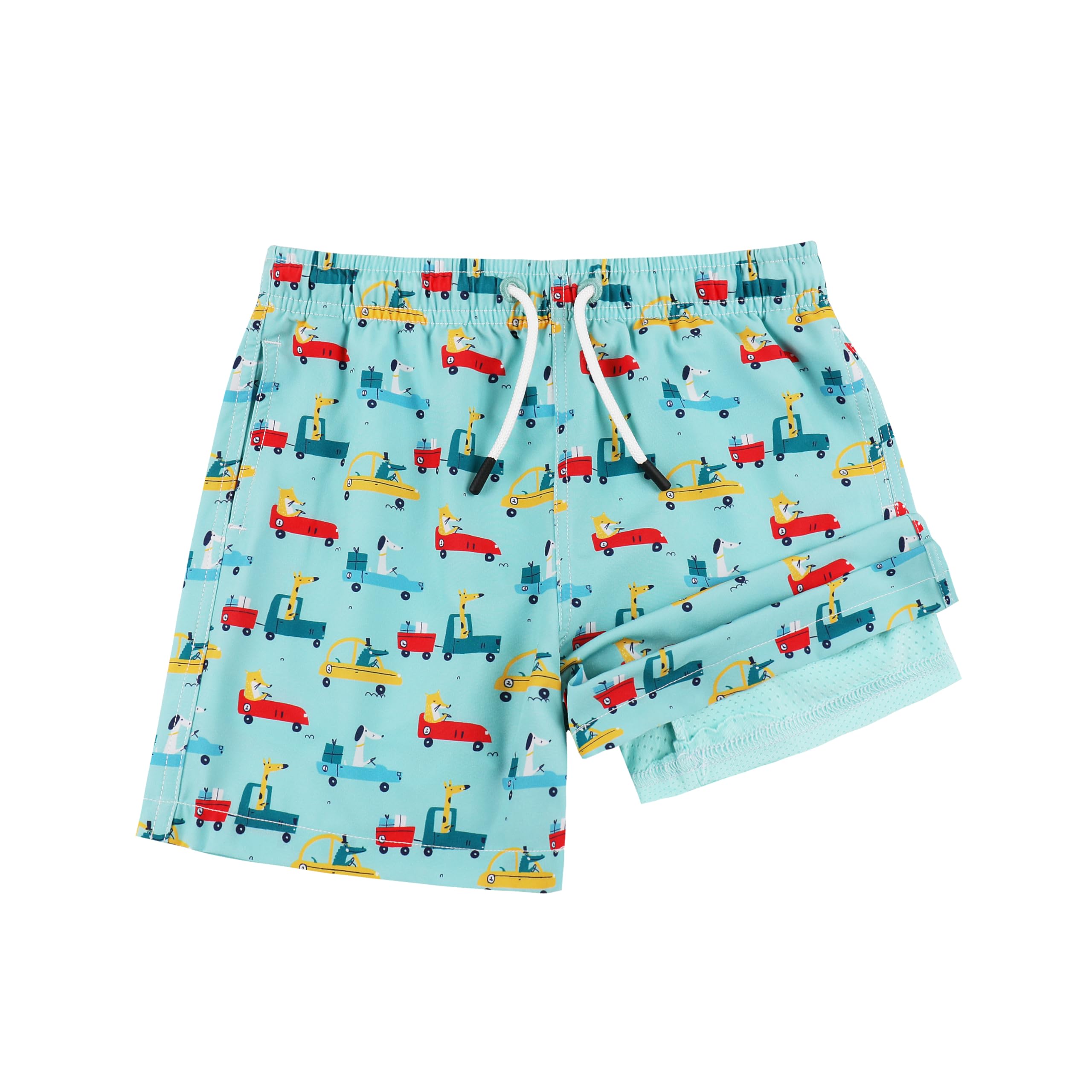 Maillot de bain pour garçon MILANKERR avec short de compression à séchage rapide - 2