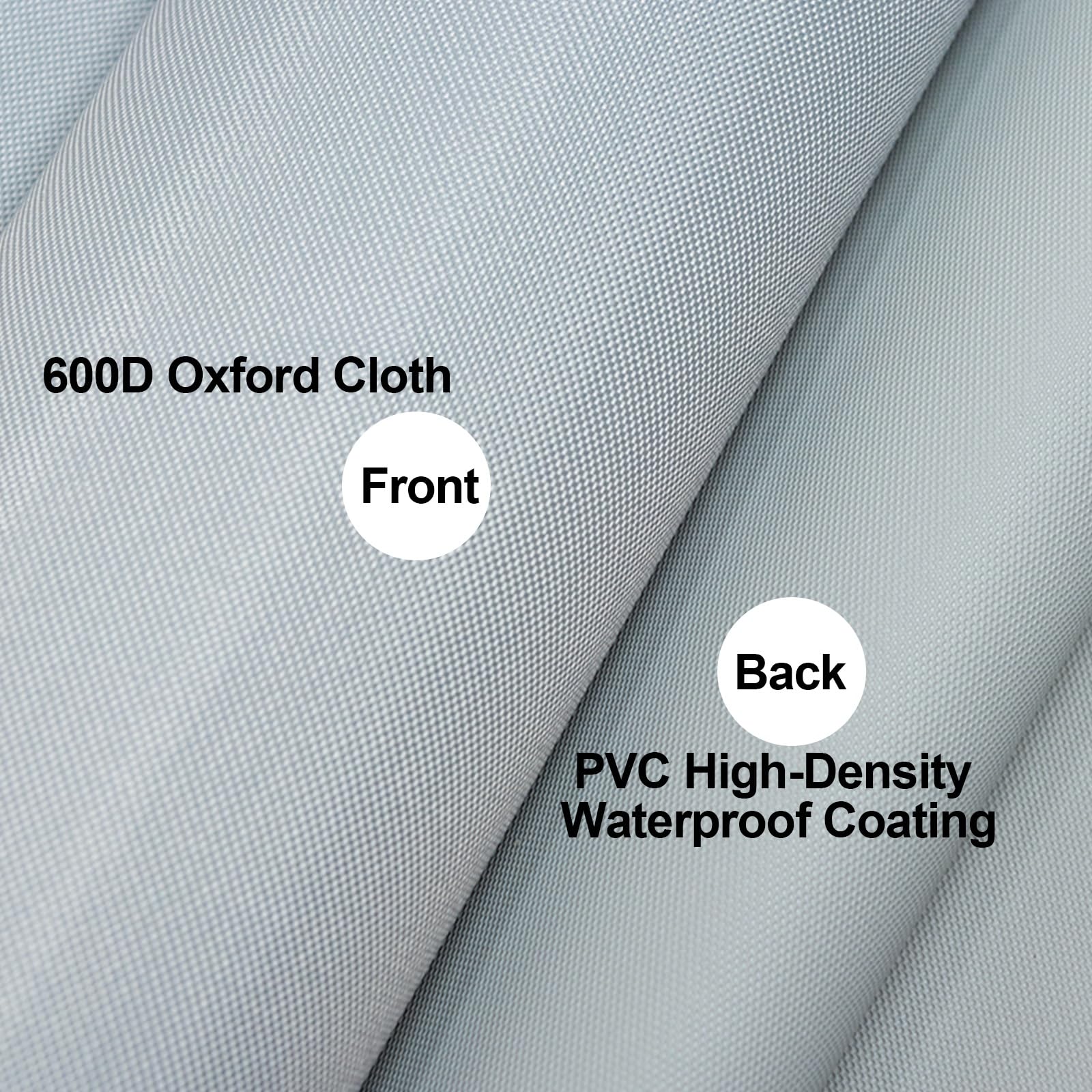 Housse imperméable 600D Ox pour l'extérieur, coupe-vent, protection contre la poussière, pompe à chaleur, bleu, 135 x 36 x 96 cm