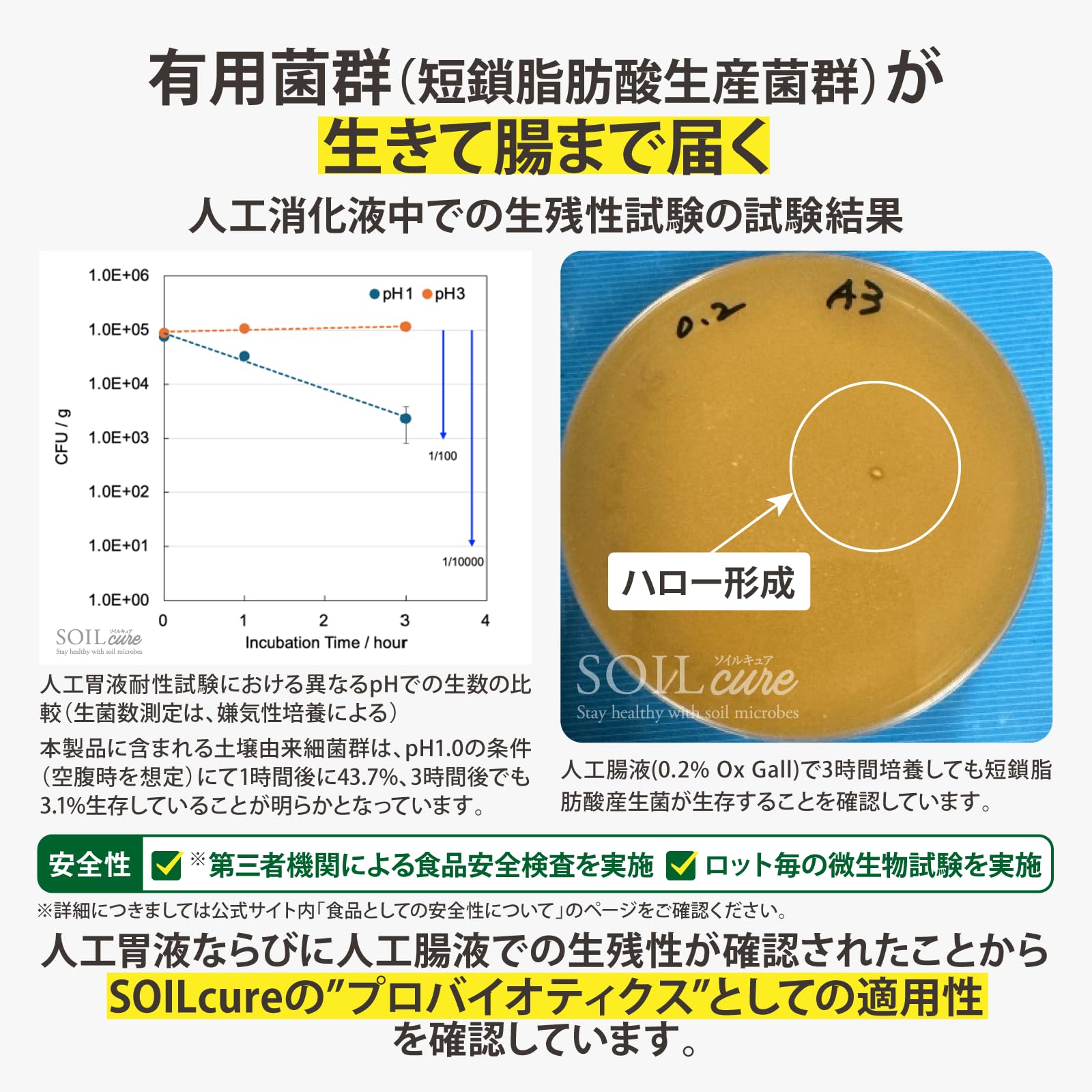 Amazon.co.jp: プロバイオティクス土壌菌サプリメント SOILcure