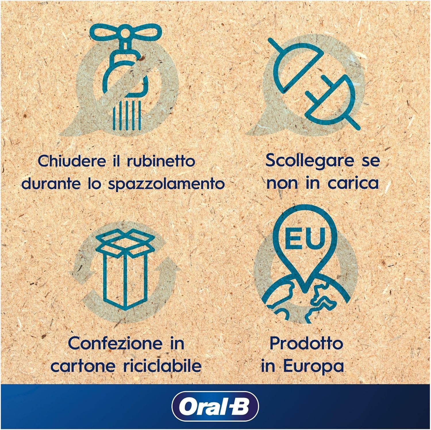 Oral-B Spazzolino Elettrico Ricaricabile Pro 3 3500 Bianco, 1 Testina, 1 Custodia Da Viaggio, 1 Spazzolino