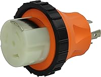 Vista 9 de AC WORKS Adaptador desmontable marino RV de 50 amperios (5-15P Hogar 15A Plug-Compact)