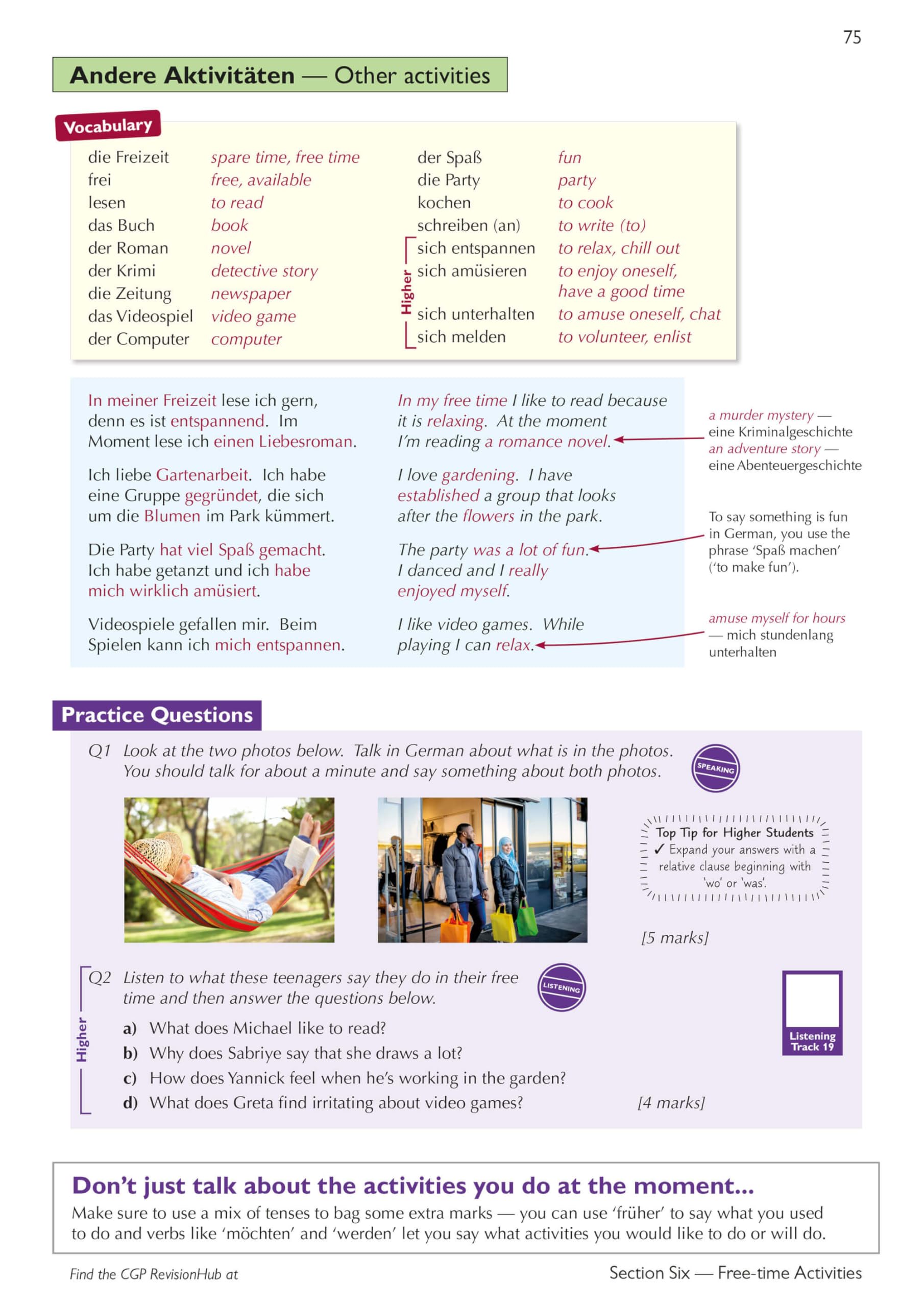 New GCSE German AQA Complete Revision & Practice with CGP RevisionHub (for exams from 2026) (CGP AQA GCSE German)