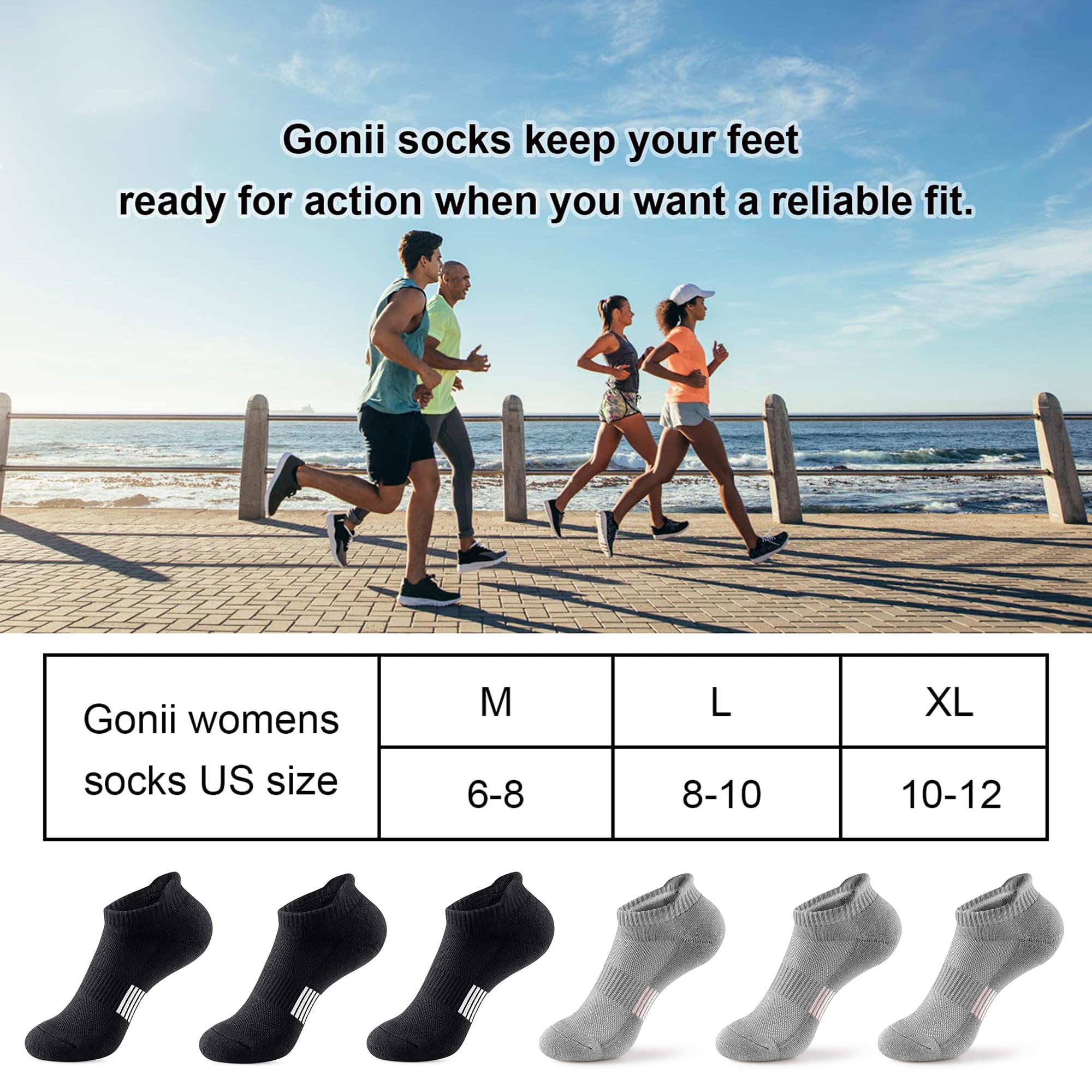 Gonii Damen Damen-knöchelsocken Knöchelsocken für Damen