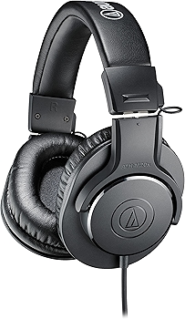 Audio-Technica ATH-M20X Studio Monitor Headphones
