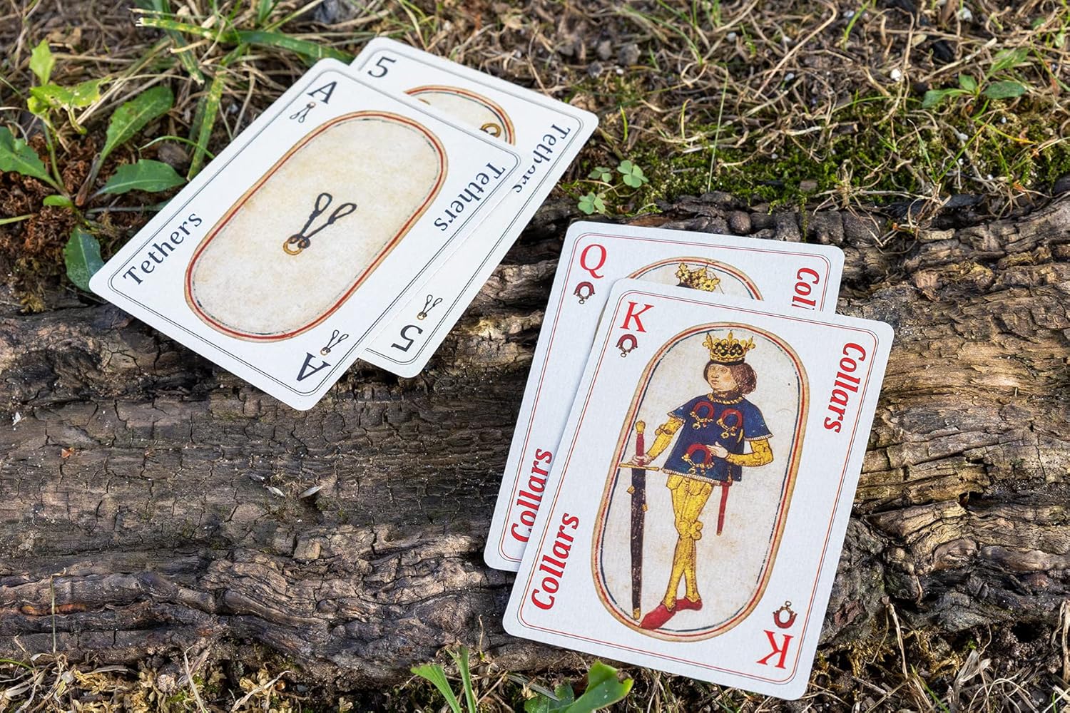 – The World’s Oldest Playing Cards – Full Cloisters Deck - Dating Back to The Medieval Ages, Play Any Modern Card Game with This Legendary Deck of Cards!