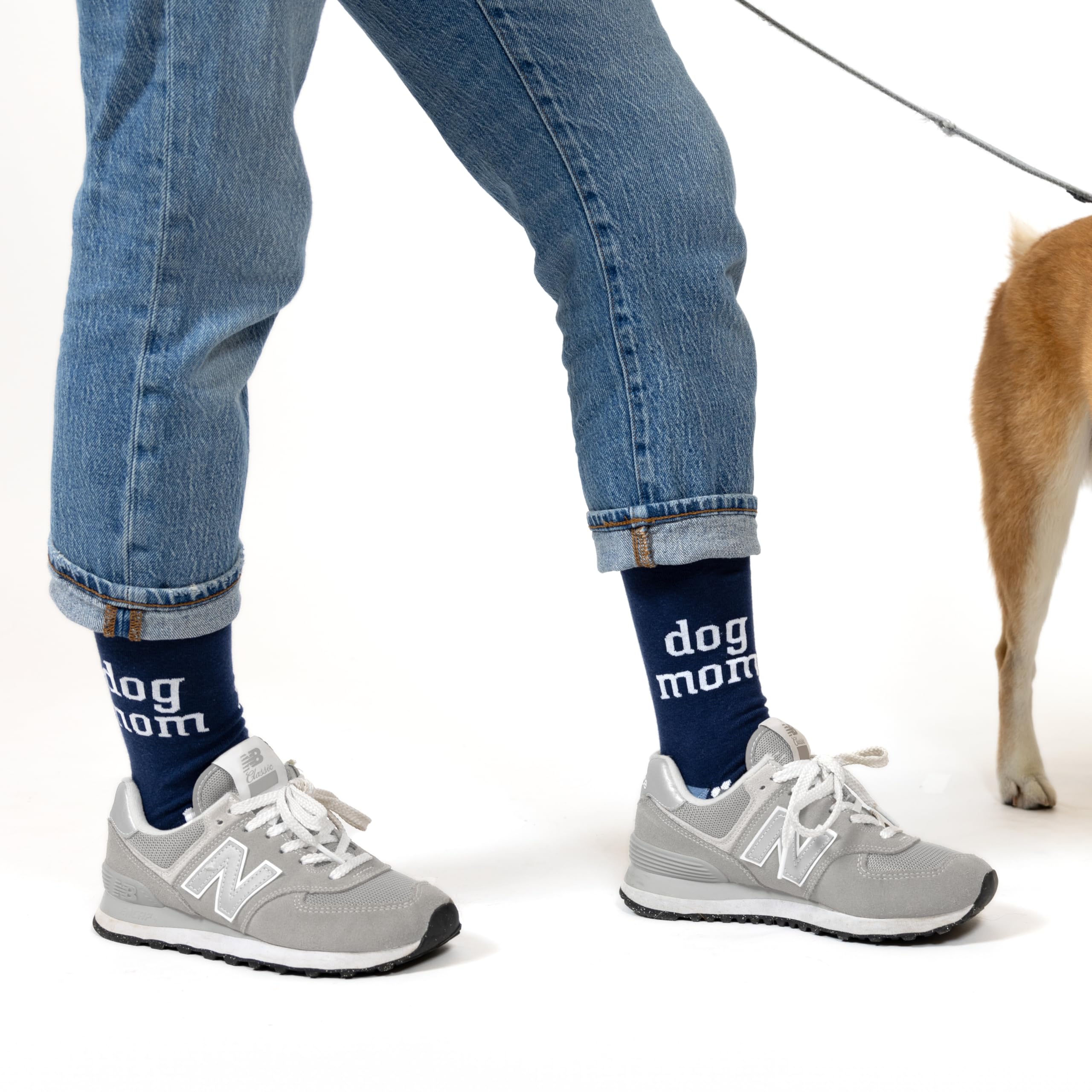 Pavilion - Cat Mom - Calcetines para mujer, talla M/L 9-13, diseño de gato felino, gatito, gato, padre, amante de las mascotas, mamá, regalo