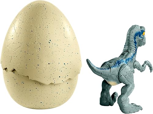 Miniatura 5 de JURASSIC WORLD HATCH 'N PLAY DINOS Velociraptor Azul