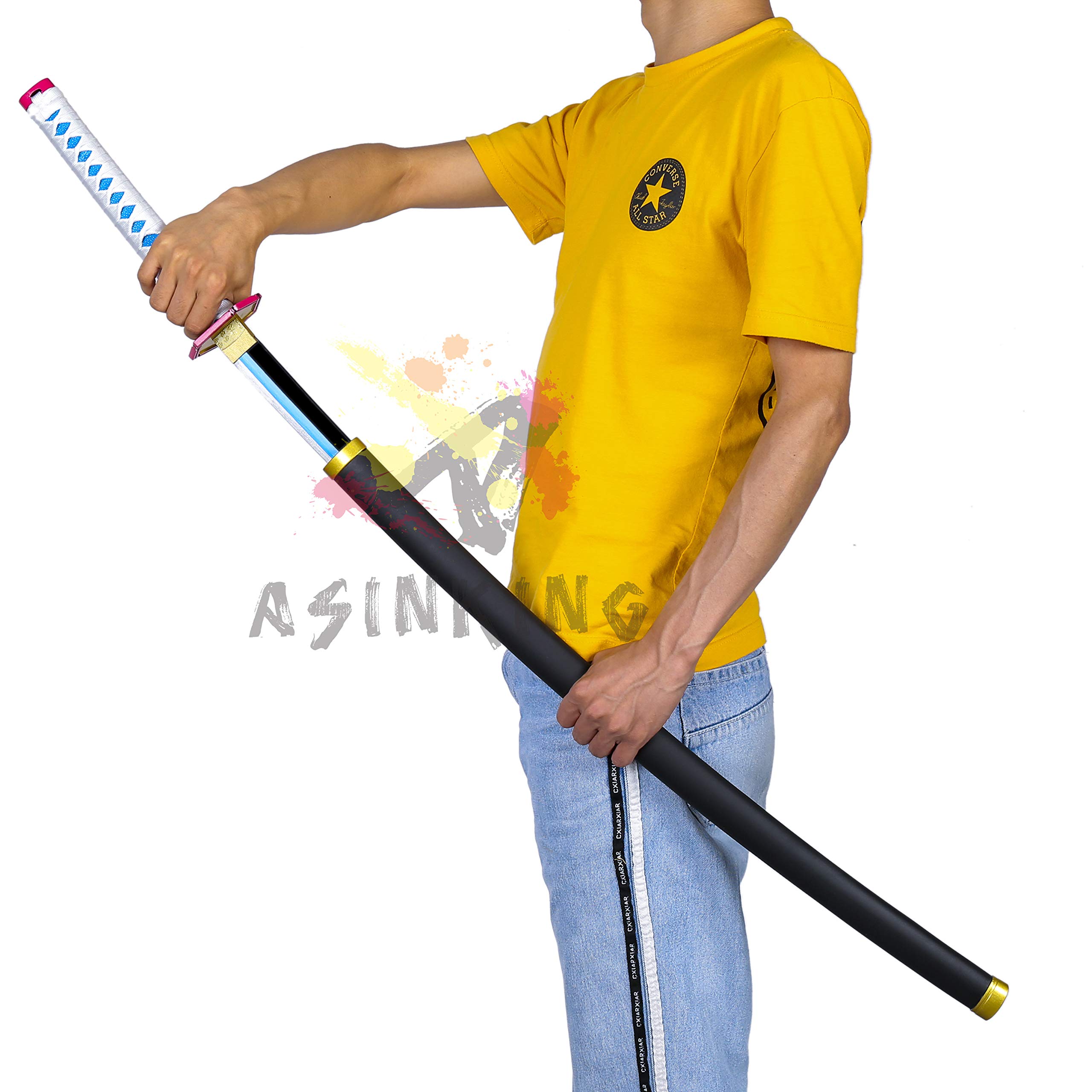 Amazon.co.jp: ASINKING 鬼滅の刃 冨岡義勇 刀 金属製 合金 付属品