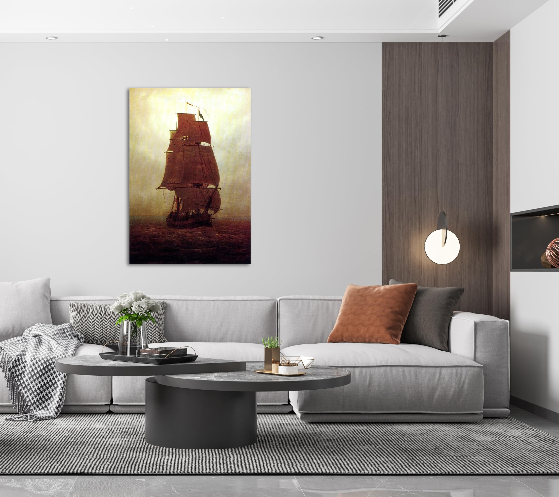 LZ6J8C9 Lawrence Alma《Bluebells》wall decoration painting. reproductions of famous paintings (70x112cm/Frameless)