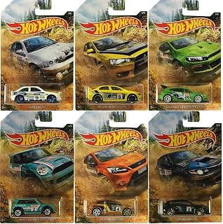 Hot Wheels 2019 Backroad Rally Series Complete Set of 6 Diecast Vehicles