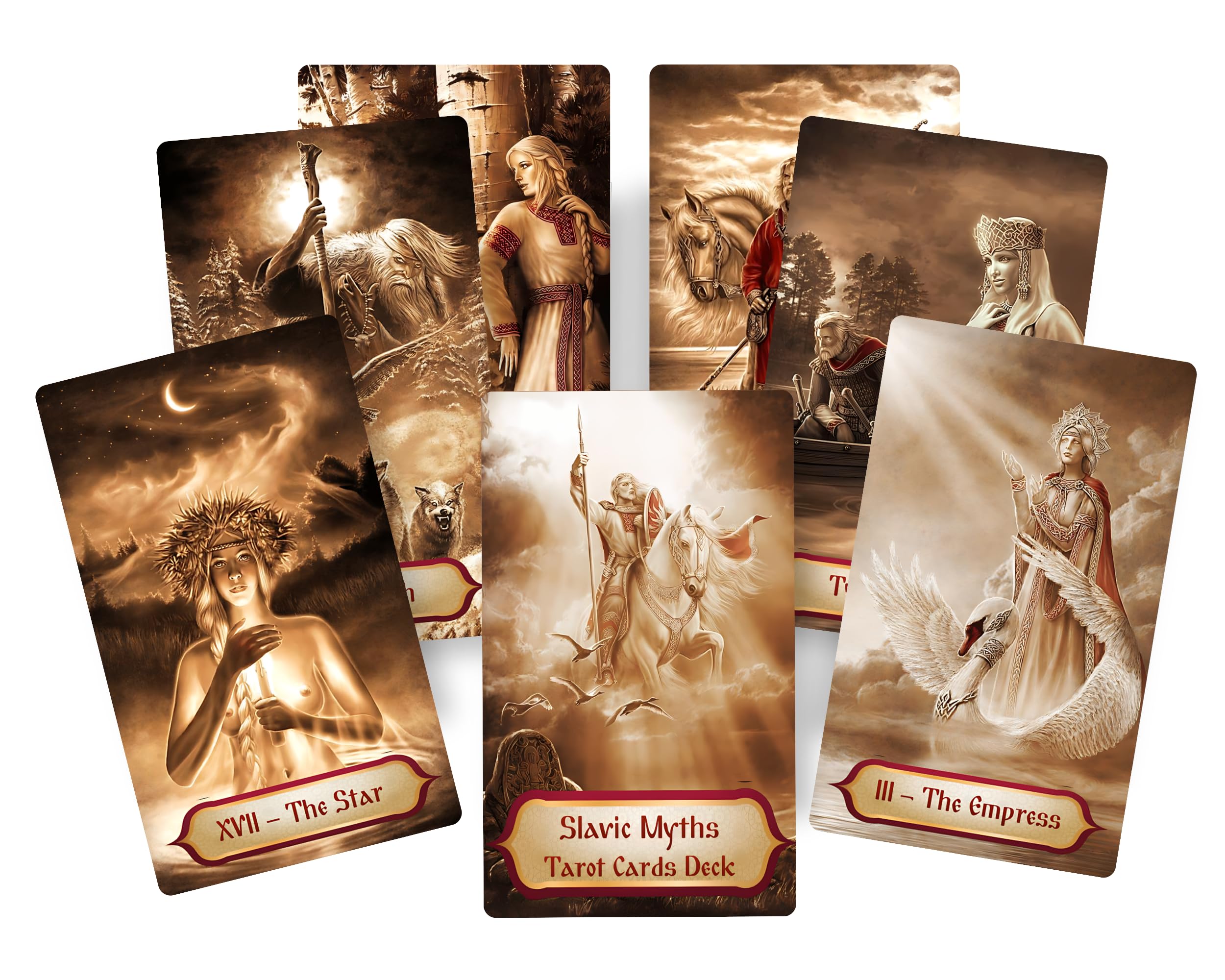 Amazon.com: Slavic Myths and Tales Tarot Cards Deck. Fortune