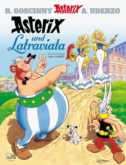 Portada de Asterix 31: asterix und latraviata