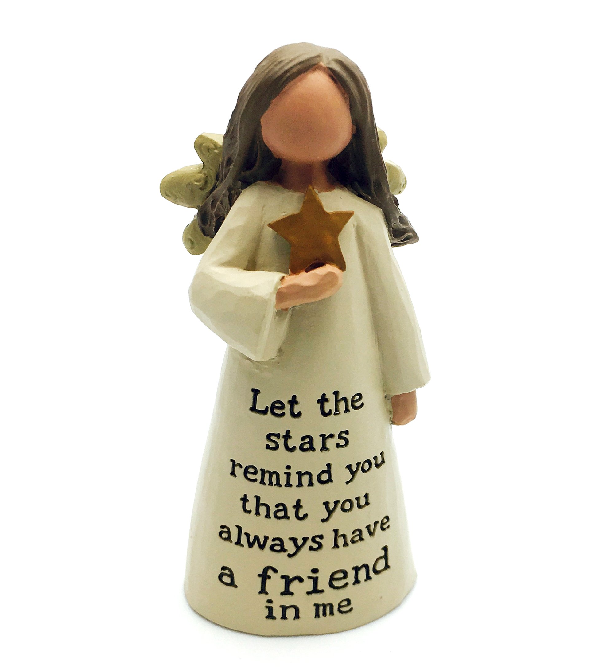 Ukgiftstoreonline Beautiful Crafted Friend In Me Angel Sentiment Decoration Gift