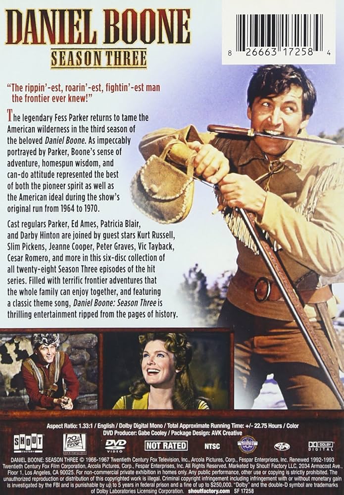(未使用･未開封品)Daniel Boone: Season 4 [DVD] Daniel Boone: The Complete Series (DVD, 2014, 36-Disc Set