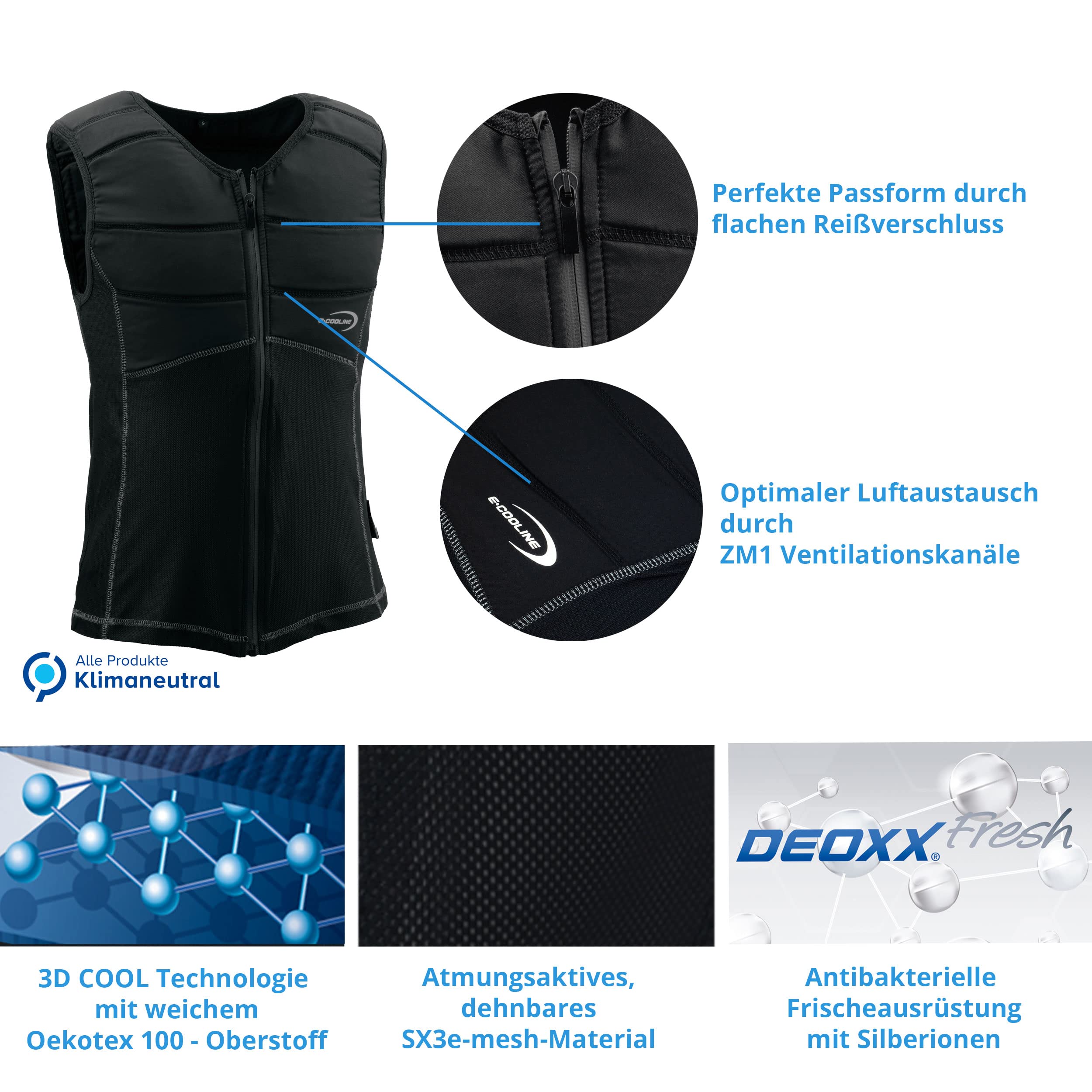 Amazon.co.jp: E－COOLINE シャツベストXL 持続冷却 SX3