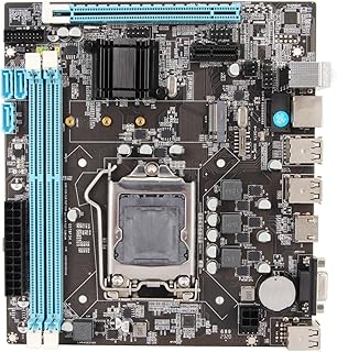 H61 LGA 1155 Placa-mãe para Desktop Micro ATX Placa-mãe para Jogos Intel Core I3, I5, I7 Pentium Celeron, Dual Channel DDR3 HDMI VGA 1000M LAN, SATA 2.0, USB, M.2 NVMe NGFF
