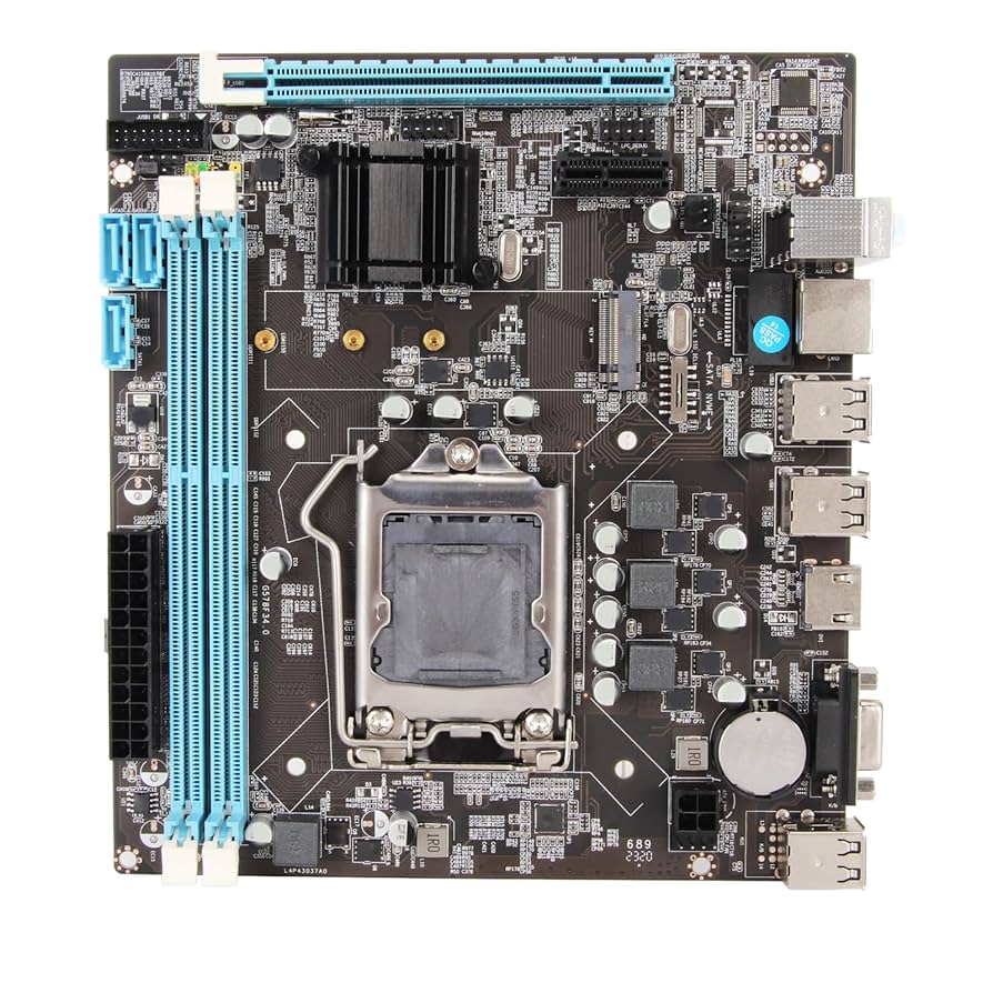 Amazon.com: H61 LGA 1155 Gaming ATX Motherboard for LGA1155