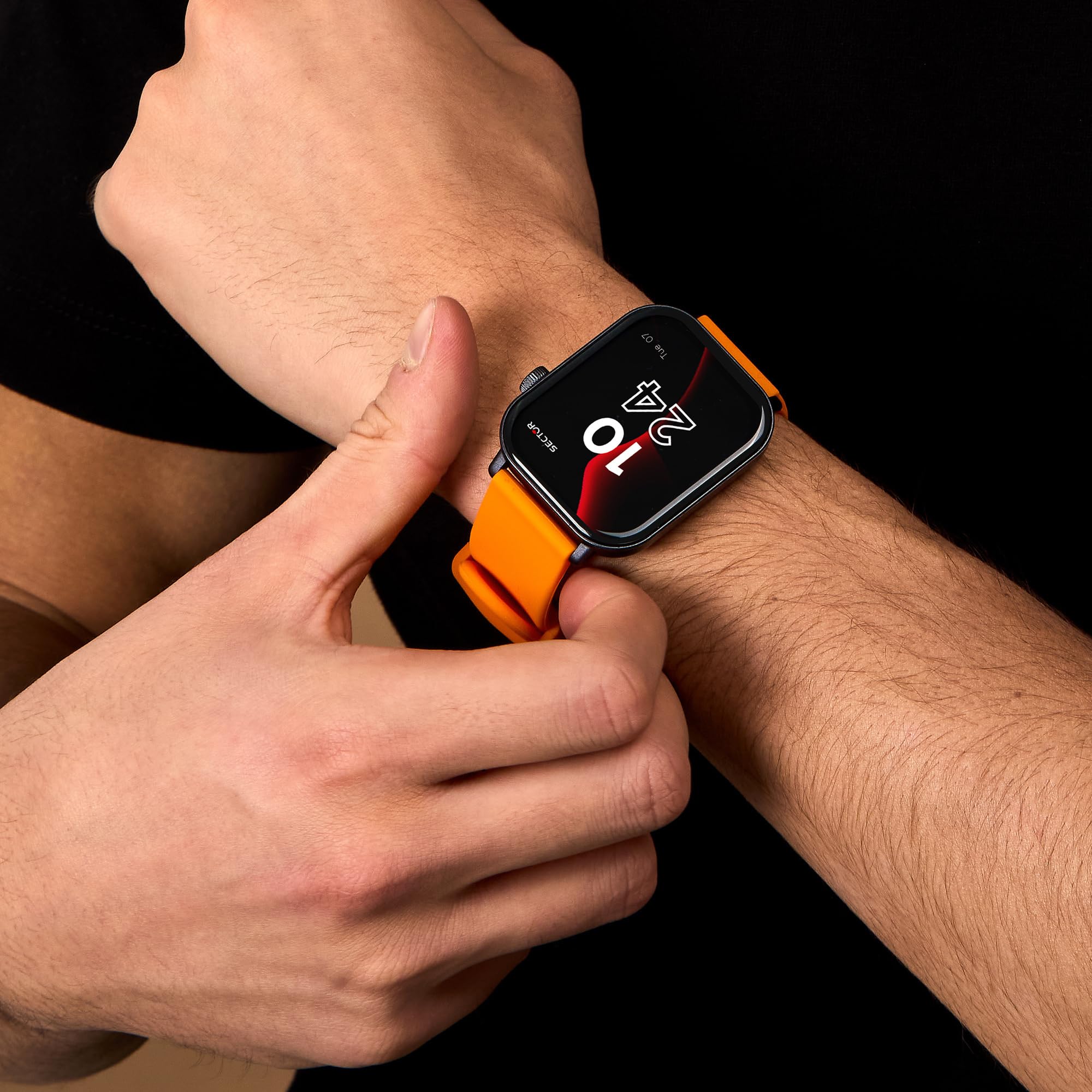 Sector No Limits Smartwatch Uomo, Digitale, 37 mm, Collezione S-08, Opaco, Idee Regalo