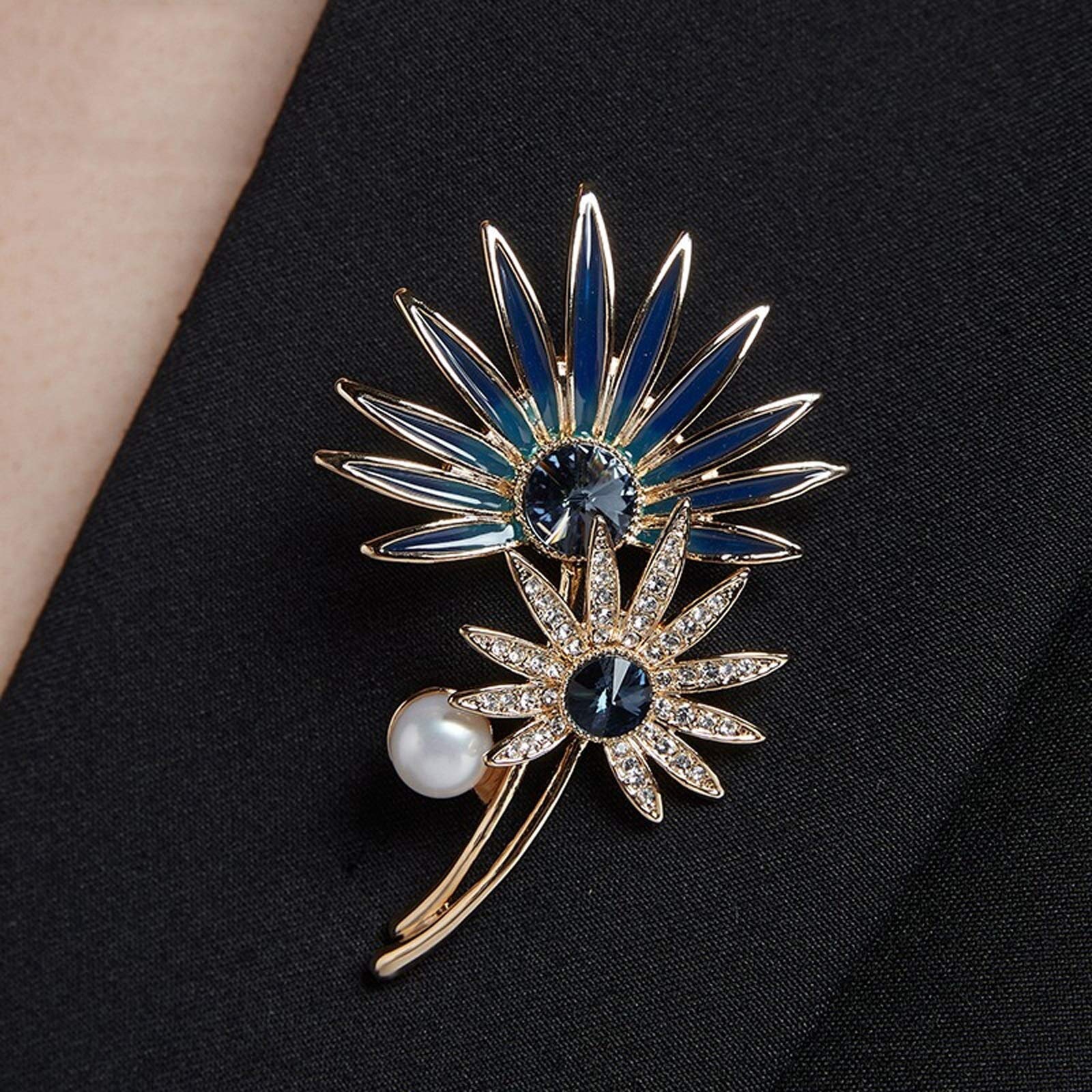 Broches para Mujer, Brillantes, con Hermosos Cristales Creados, Ideales para Regalar a mamás.