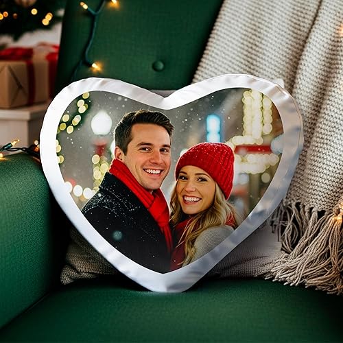 ArtPix 3D Almohada con fotos personalizada, cojín personalizado con cualquier impresión de imagen, funda personalizada con tus seres