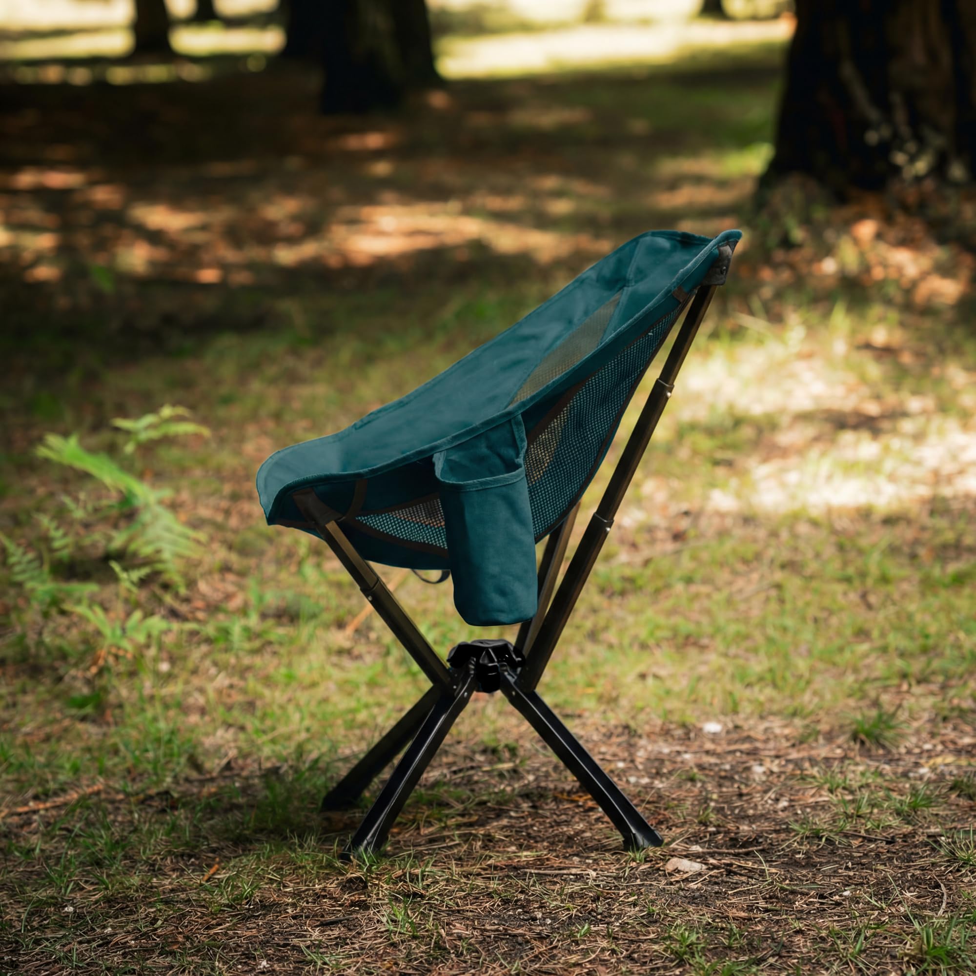 SEVEN PEAKS LIVING ON THE TOP EXPLORING THE WORLD – Opvouwbare campingstoel - lichtgewicht, compact, anti-breuk en ademend, ondersteunt tot 200kg, ideaal voor kamperen