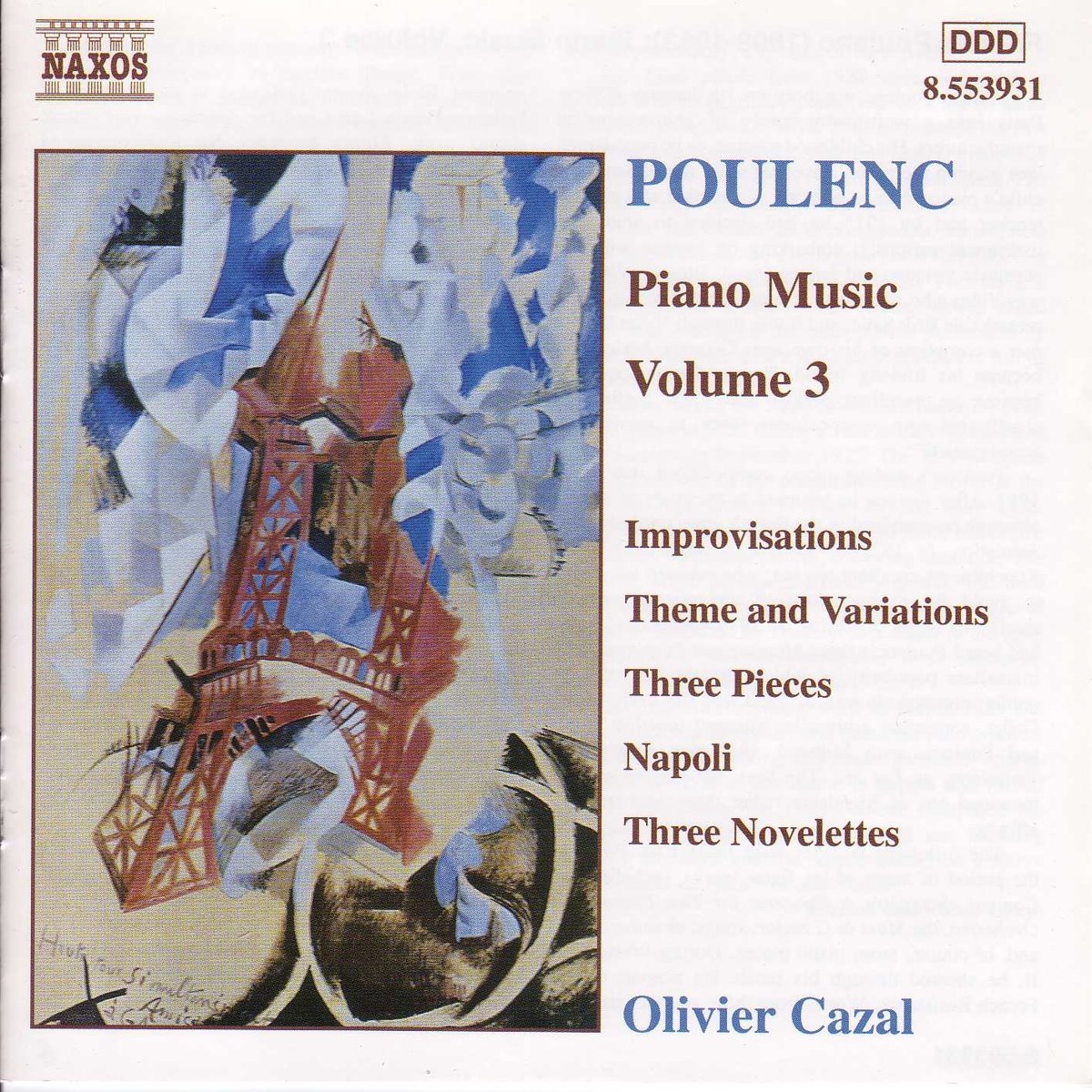 Poulenc: Piano Music, Vol.3