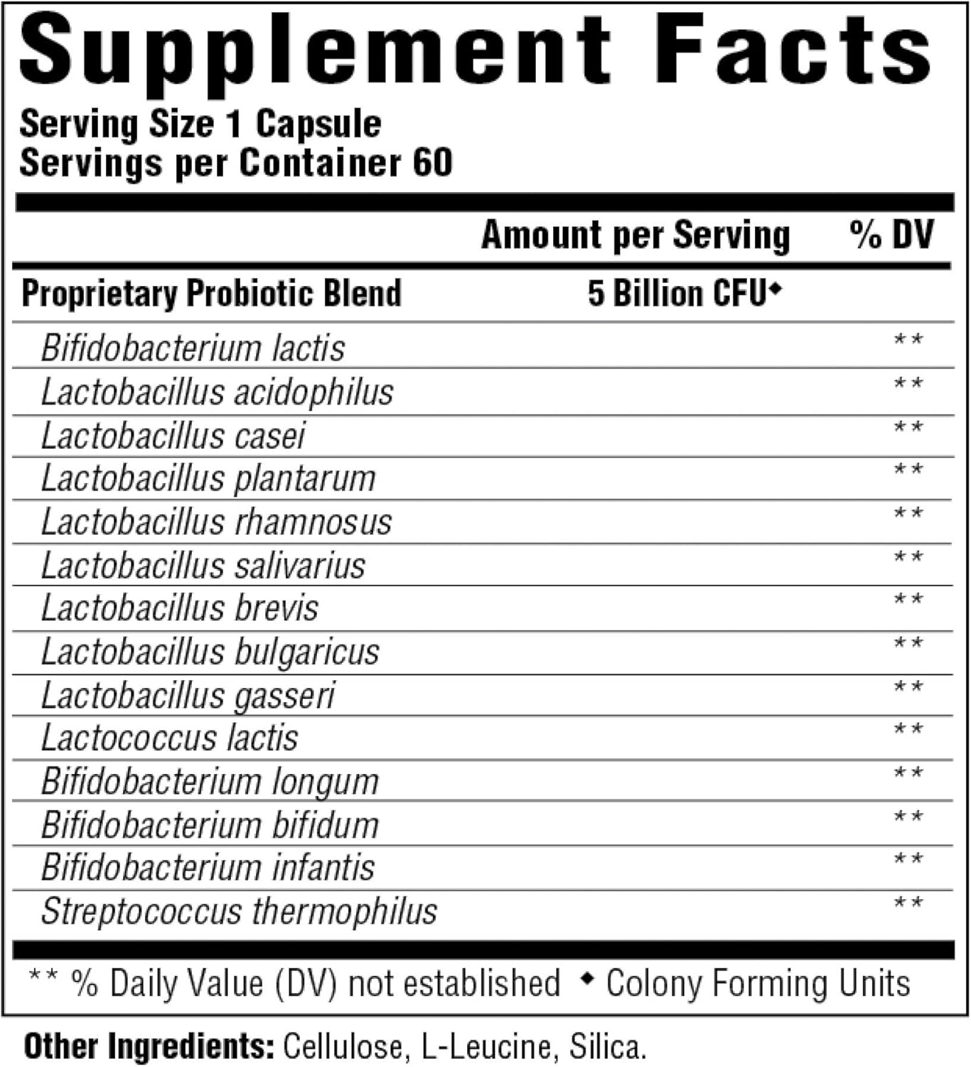 INNATE Response Formulas Flora 5-14 Complete Care - Probiotic Supplement - 5 Billion CFU - 14 Probiotic Strains - Supports Digestive Health - Vegetarian - Made Without 9 Food Allergens - 60 Capsules