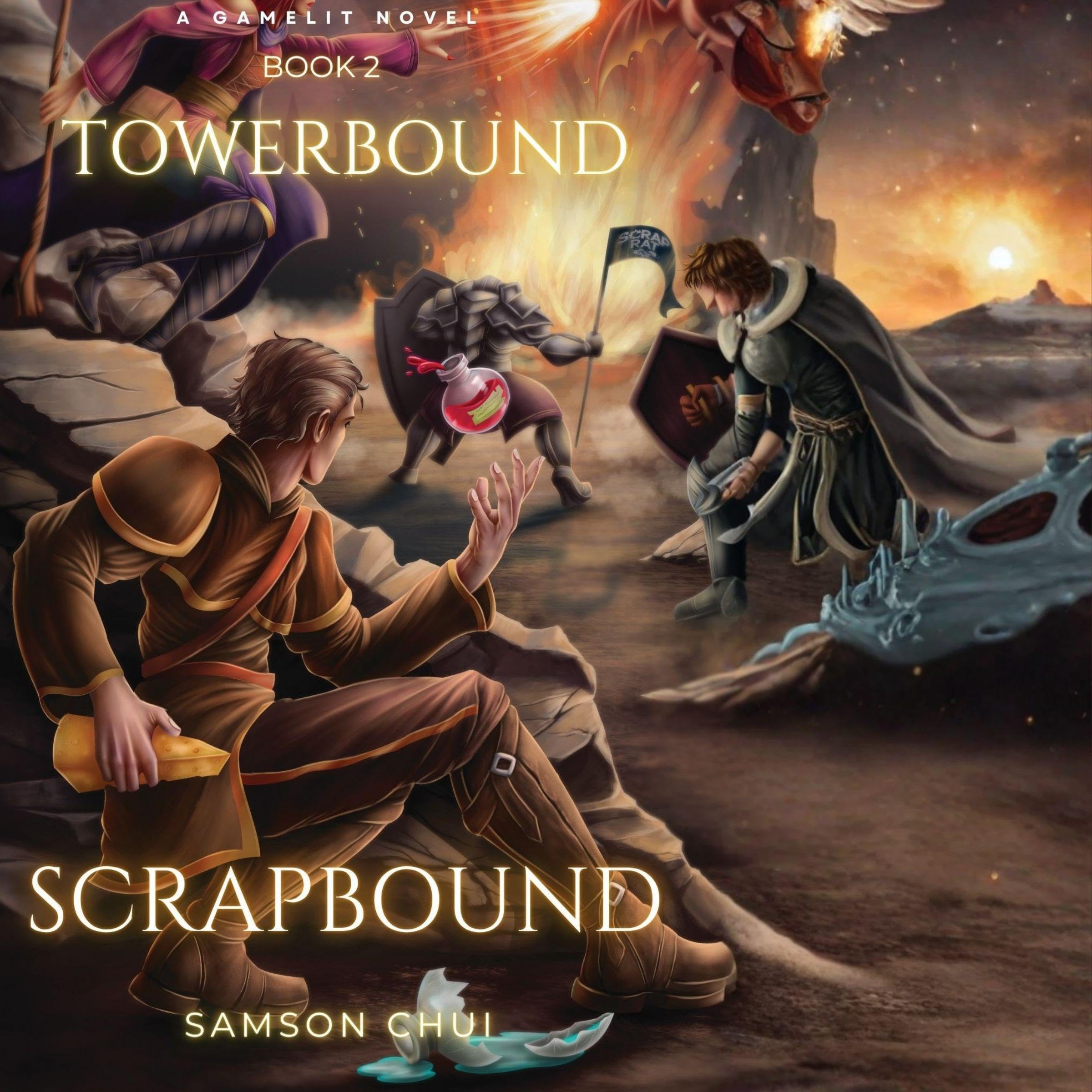 Cover art for Towerbound Book 2: Scrapbound