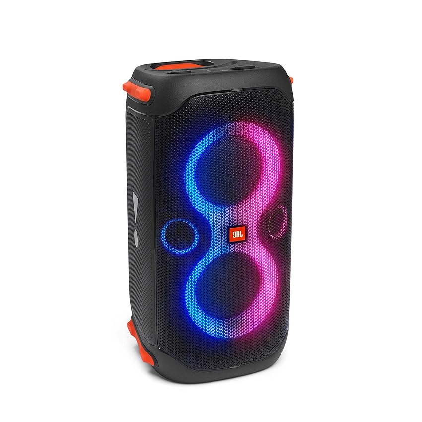 Immagine del prodotto JBL PartyBox 110 Speaker Wireless Bluetooth Portatile con Effetti di Luce, Cassa Altoparlante Impermeabile IPX4 per Feste, Ingresso per Microfono e Chitarra, USB, fino a 12 h di Autonomia, Nero
