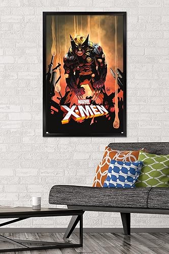 Miniatura 2 de Trends International Marvel Comics Wolverine #300 - Póster de pared, 22.375 x 34 pulgadas, versión enmarcada en negro
