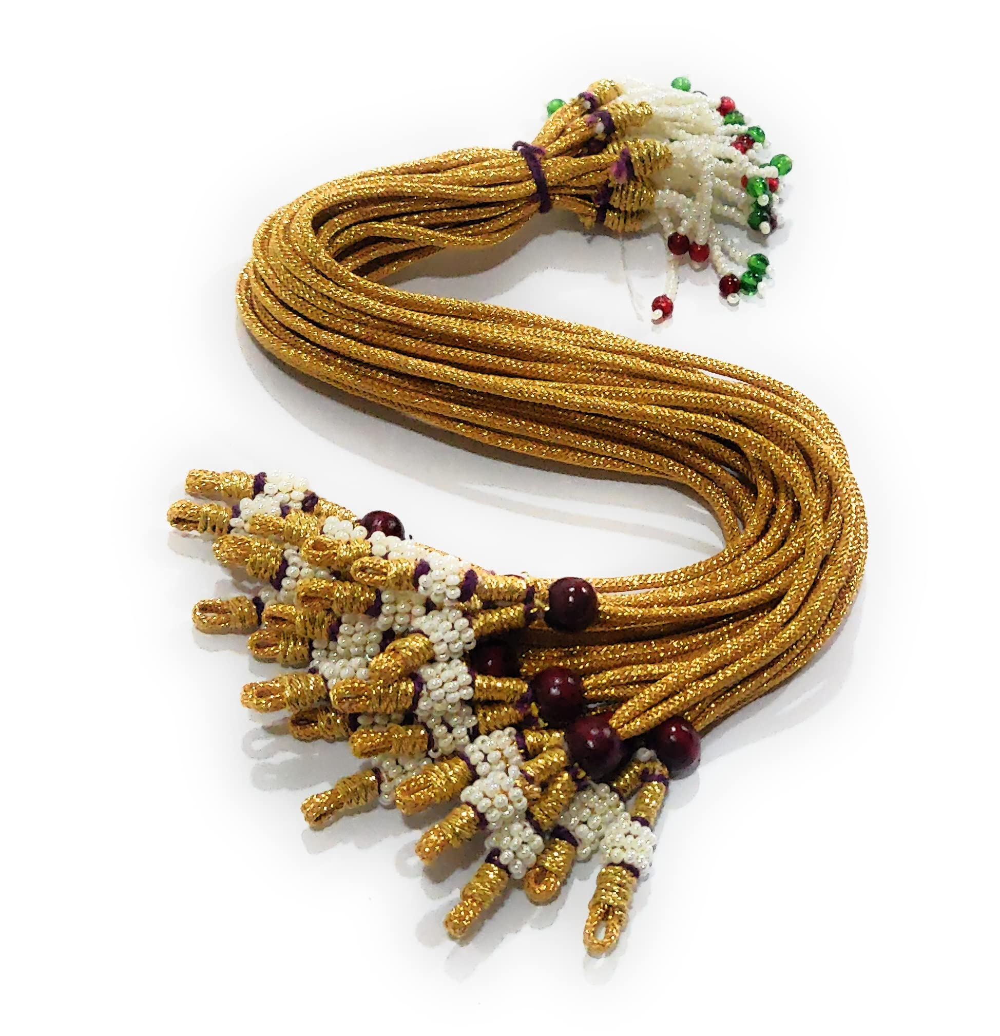 See full amazon price history chart for Excellentcrafts Golden 15 Inches Pearl Braided Zari Silk Necklace Dori with Tassel for Women (Pack of 3 Pcs) (3) Excellentcrafts Golden 15 Inches Pearl Braided Zari Silk Necklace Dori with Tassel for Women (Pack of 3 Pcs) (3) (B09RH1XHPL) Amazon Price History, Amazon Price Tracker
