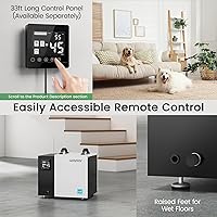 Vista 6 de Waykar Deshumidificador de 70 Pintas Energy Star para Espacios de Acceso Restringido con Bomba, Deshumidificador Comercial para Sótanos y Hogar