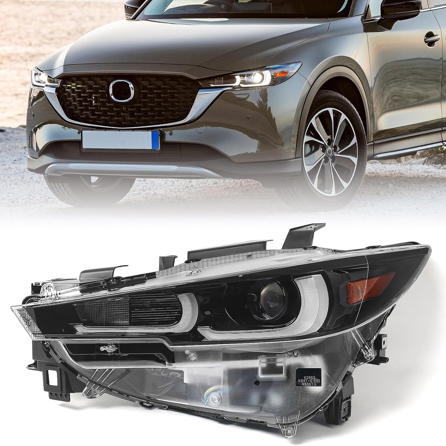 Huray Front Headlamp for Mazda CX-5