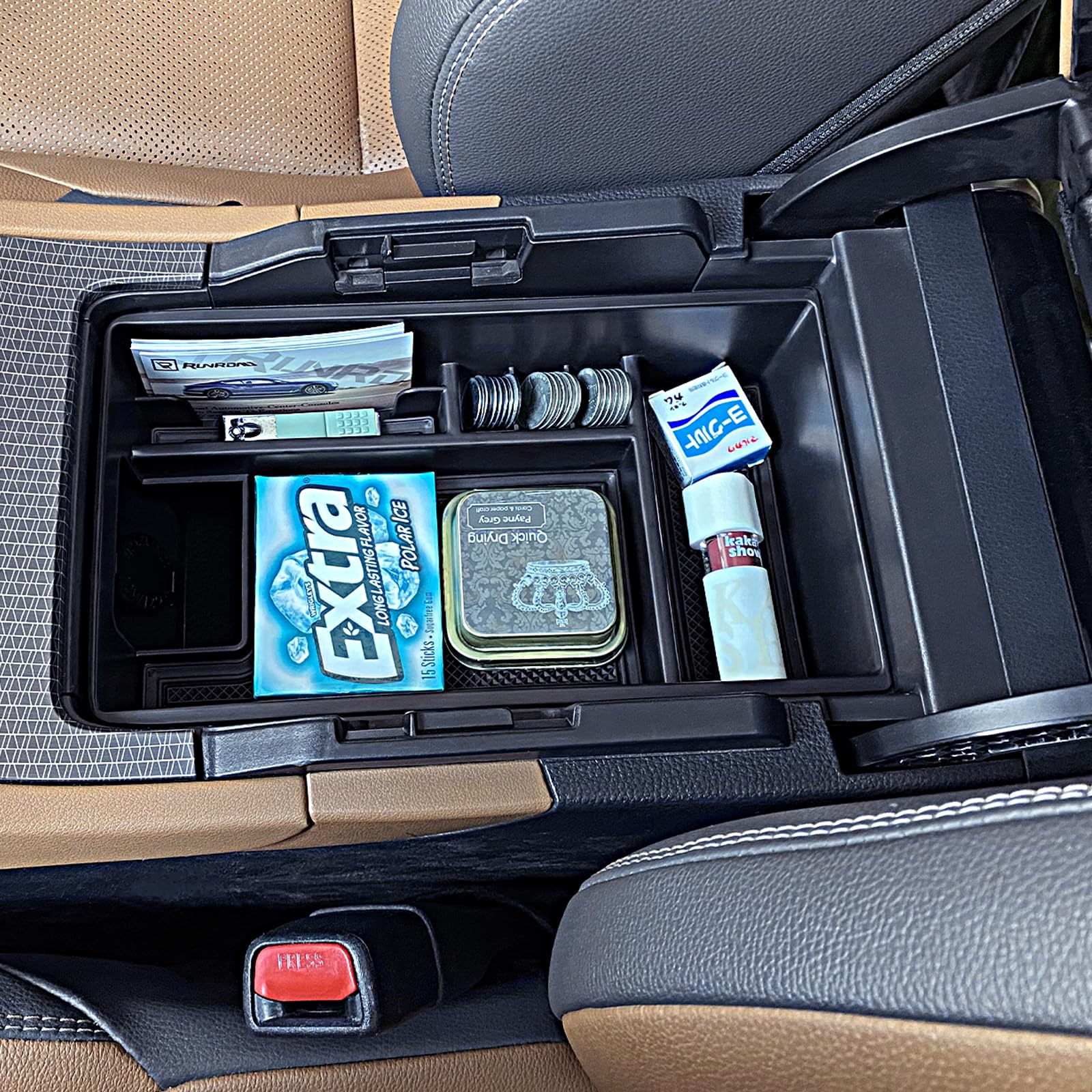 Amazon.com: RUNROAD Center Console Organizer Tray Compatible with