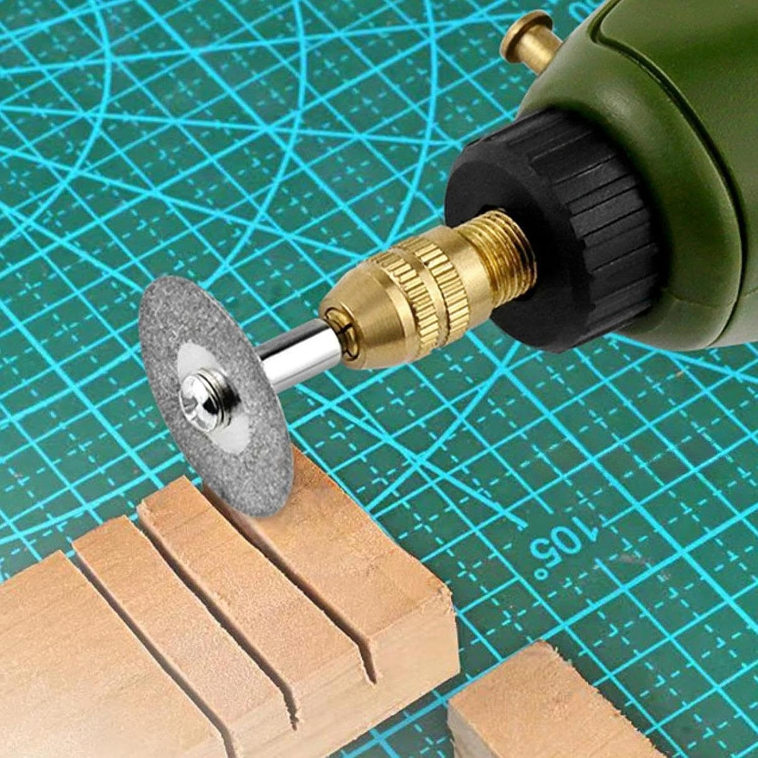 10 Pieces Cutting Disc Premium Cutting Wheel for Marble Rotary Tools Ceramic with Hole