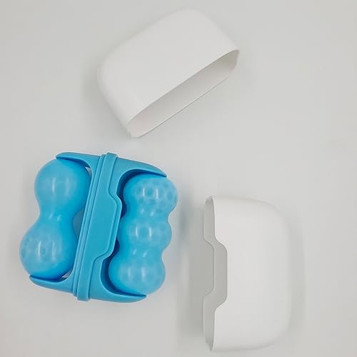 Miniatura 2 de Chikoni Ficial - Rodillo de hielo facial antiarrugas, herramienta masajeadora de ojos, cuello, reduce arrugas, hinchazón, migraña, enrojecimiento,