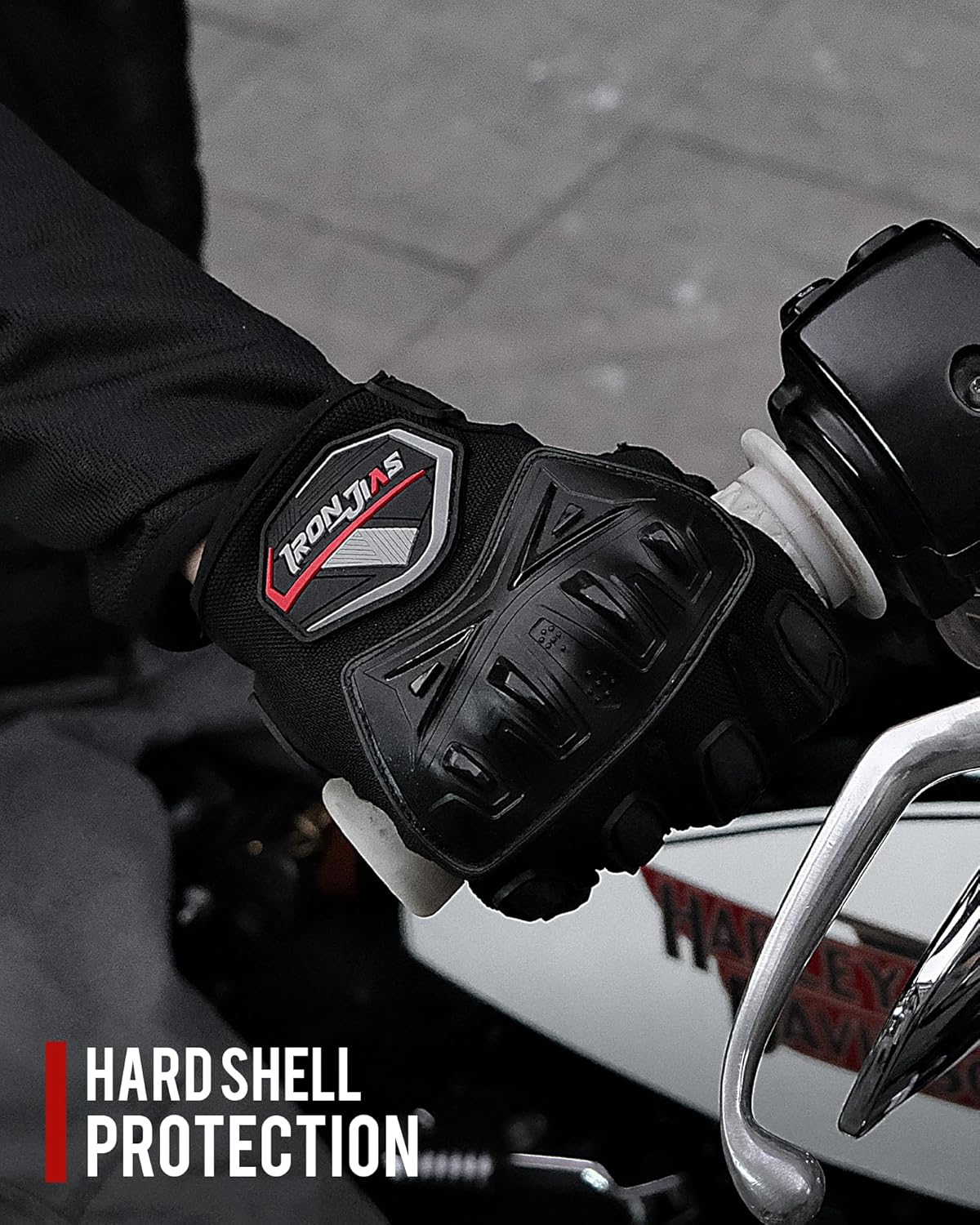 BORLENI Motorcycle Riding Gloves Touch Screen Full Finger Glove Motocross Road Racing Bike Outdoor Sports for Women Men - Image 6