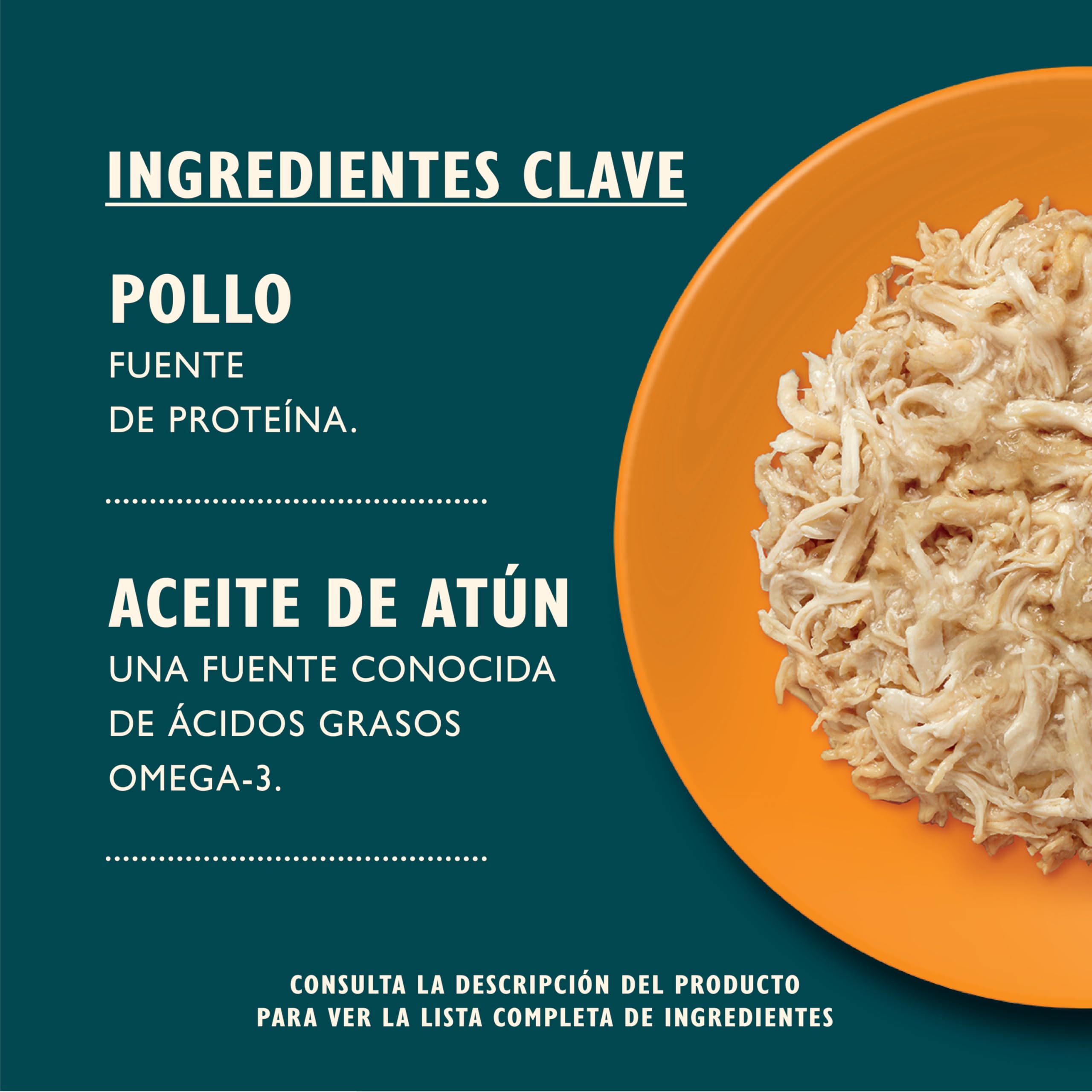 Lily’s Kitchen Filetes Variados para Gatos Adultos – Comida Húmeda Natural en Gelatina, Sin Cereales (Pack 6 x 8 x 70 g)