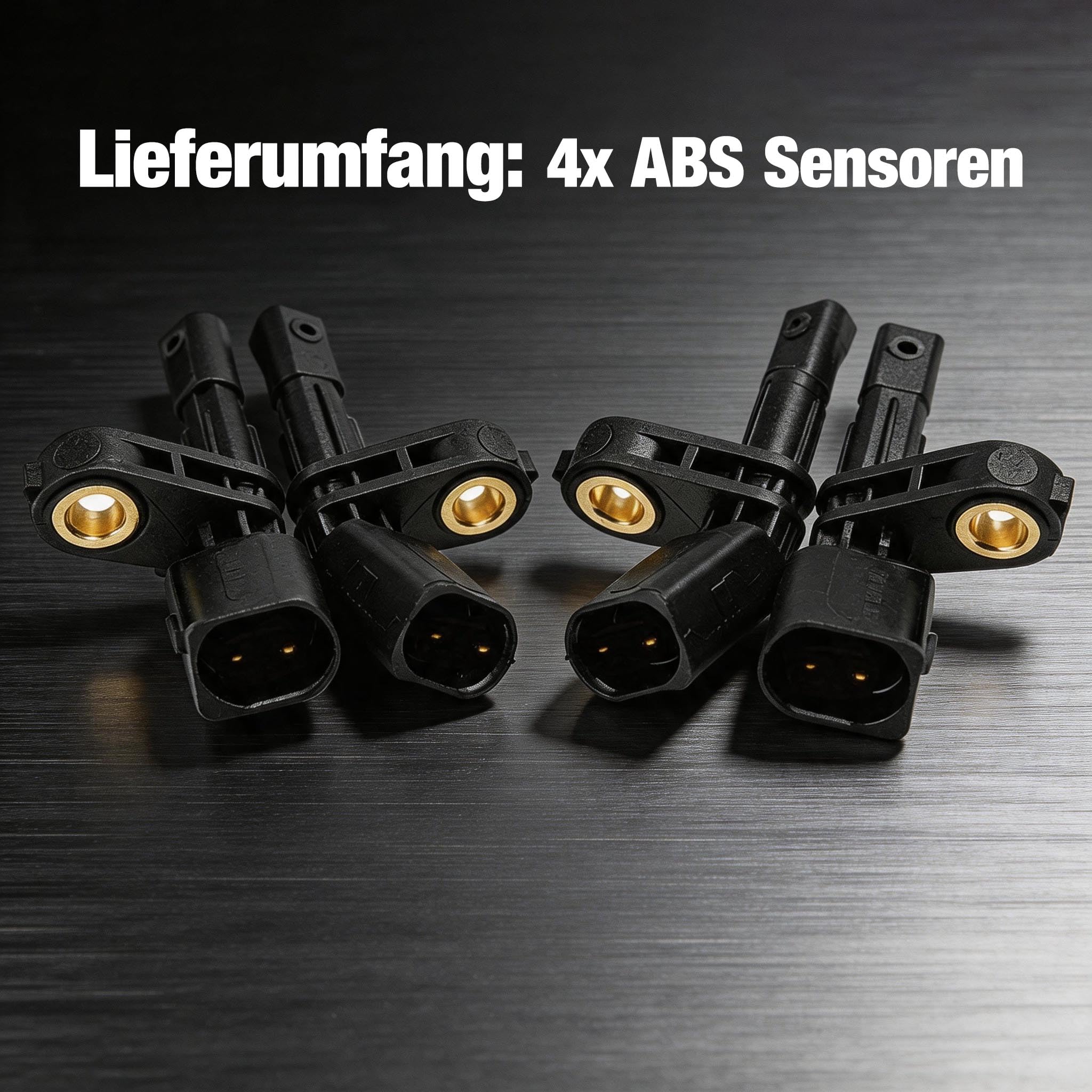 4 sensori ABS (anteriori, posteriori, sinistri, destra), adatti per Golf Mk5, Mk6, Jetta, Passat, Touran, A3, TT, 1K0927807 1K0927808 7H0927803 7H0927804