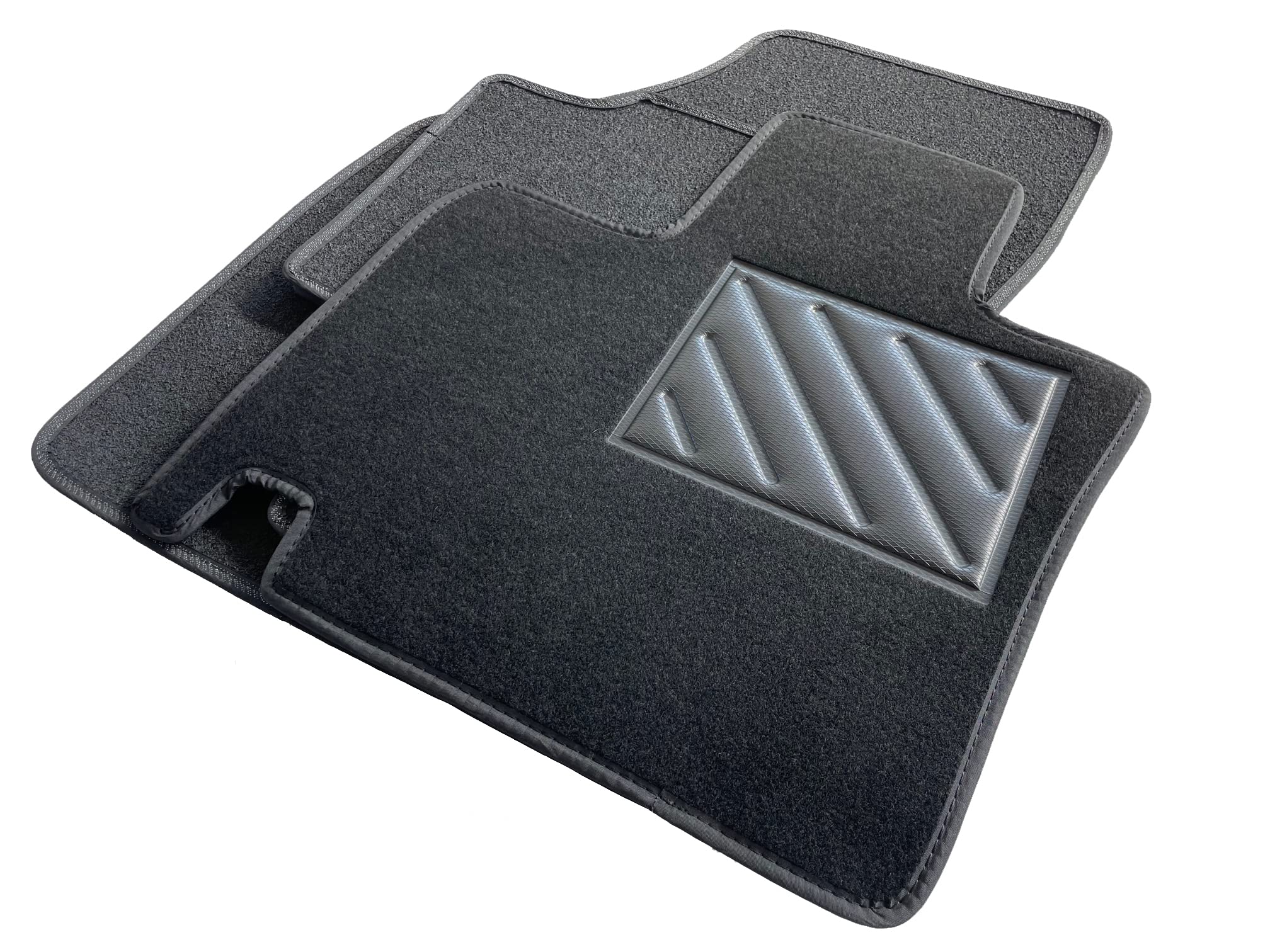 M MOTOS Auto-vloermatten van rubber voor Volvo XC90 II vanaf 2015 Maak uw reis comfortabeler met antislip automatten - vloermatten voor alle weersomstandigheden, bescherming tegen vuil