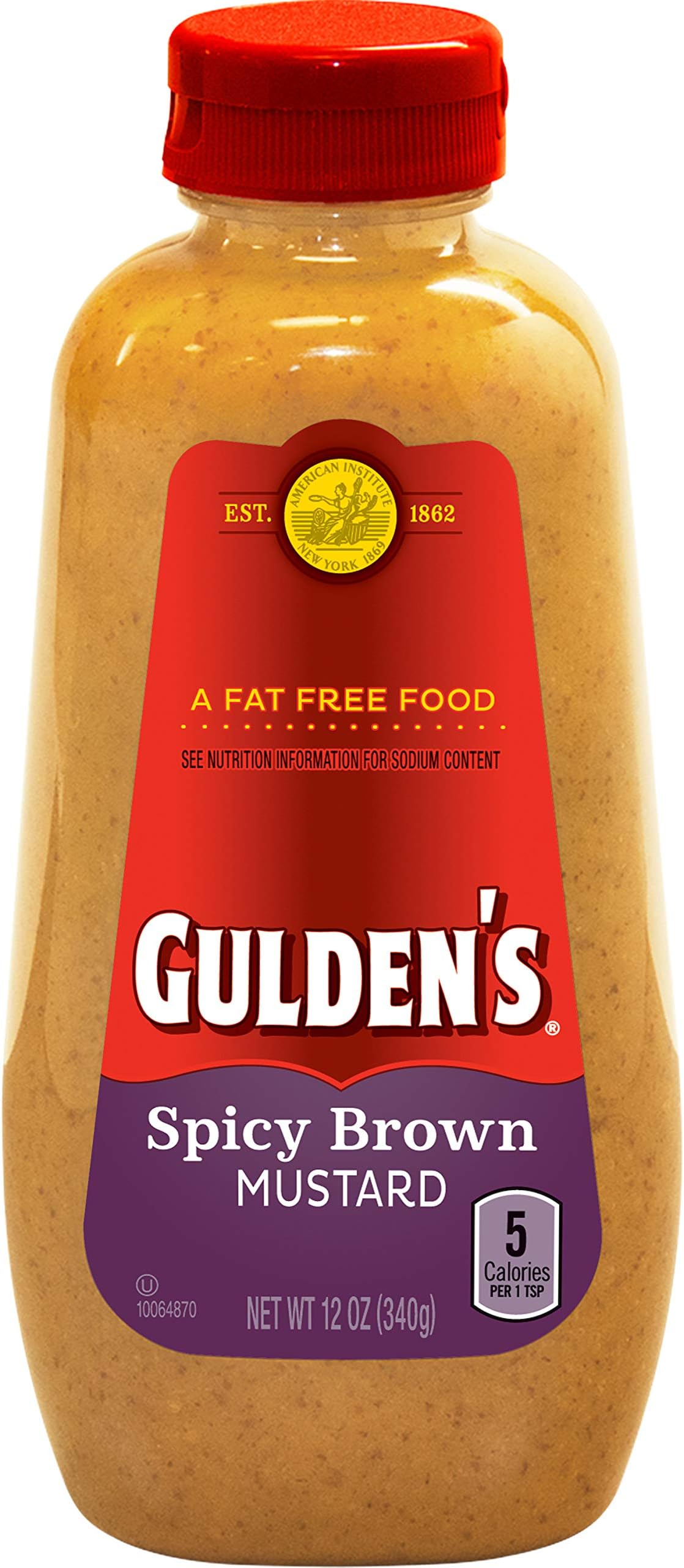 Gulden's Spicy Brown Mustard, 12 oz Grocery & Gourmet Food