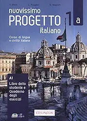 Nuovissimo Progetto Italiano 1A - Libro Dello Studente E Quaderno Degli Esercizi Dvd Video + CD Audio: Libro dello studente e Quaderno + CD + DVD + codic: Vol. 1A