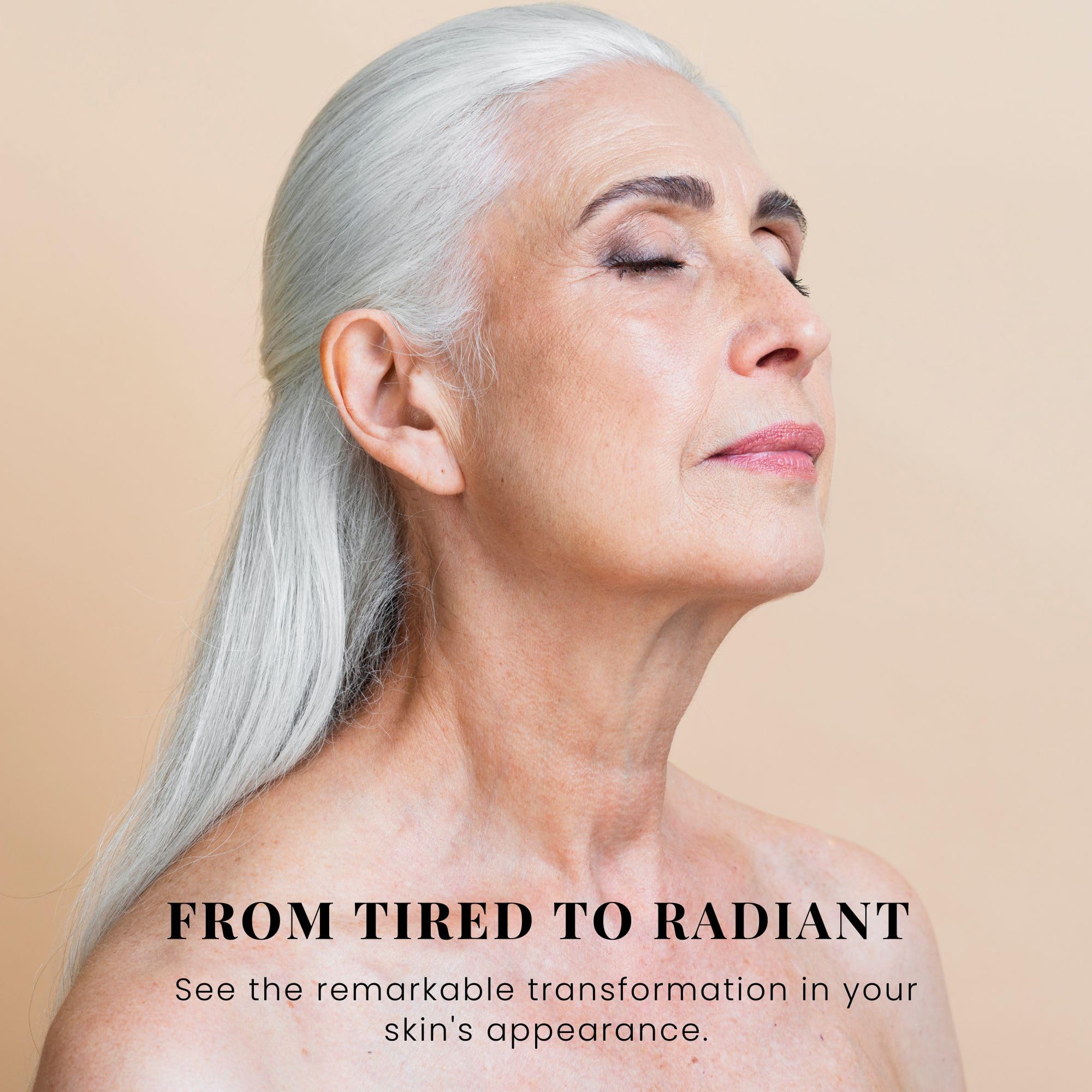Bandi Sérum Visage Anti Age Acide Hyaluronique Crème Anti Ride Sérum Contours Visage Peau Parfaite Hydratation Anti Rides Éclat Texture Améliorée