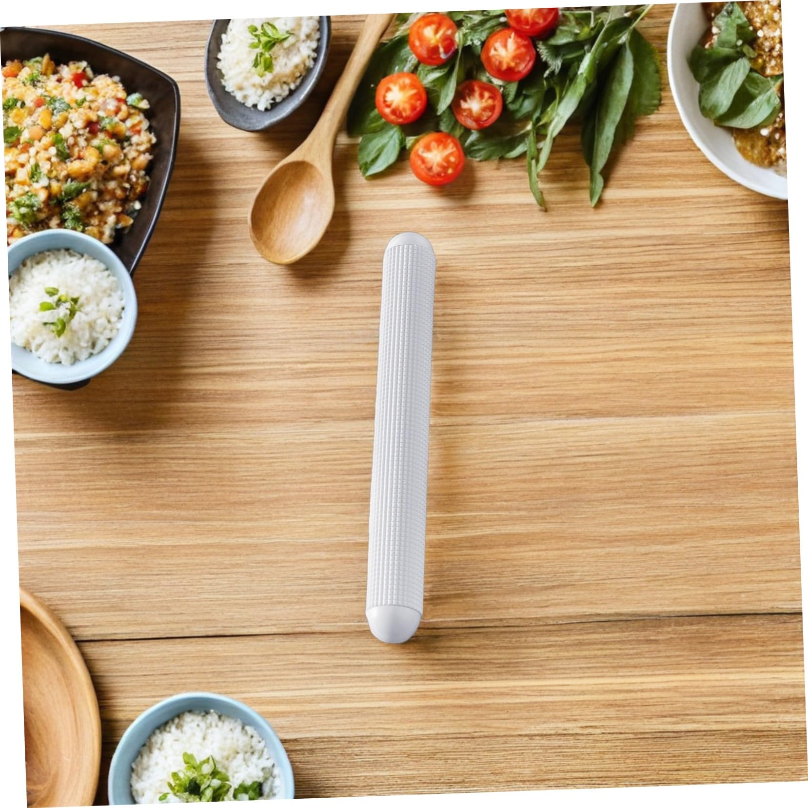 6 Piezas Rodillo de Fondant con Puntos Elevados Antiadherente Rodillo de Plástico Ligero para Masa de Pan Pizza Pasta y Empanadillas Agarre Ergonómico Cómodo para Cocina y