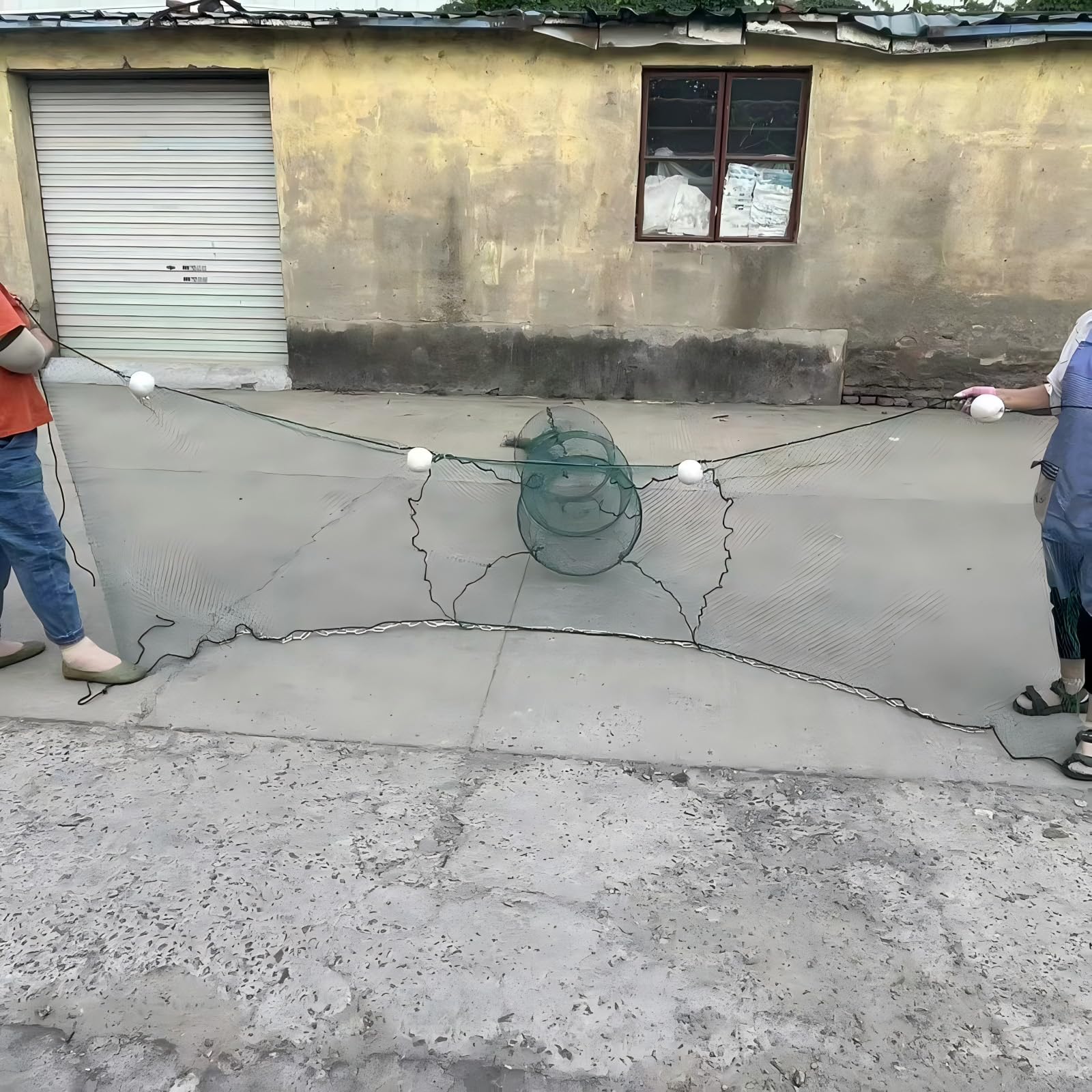 Pequeña Trampa de Malla para Pesca con trampas de Pesca de 8 x 1 x 3 m