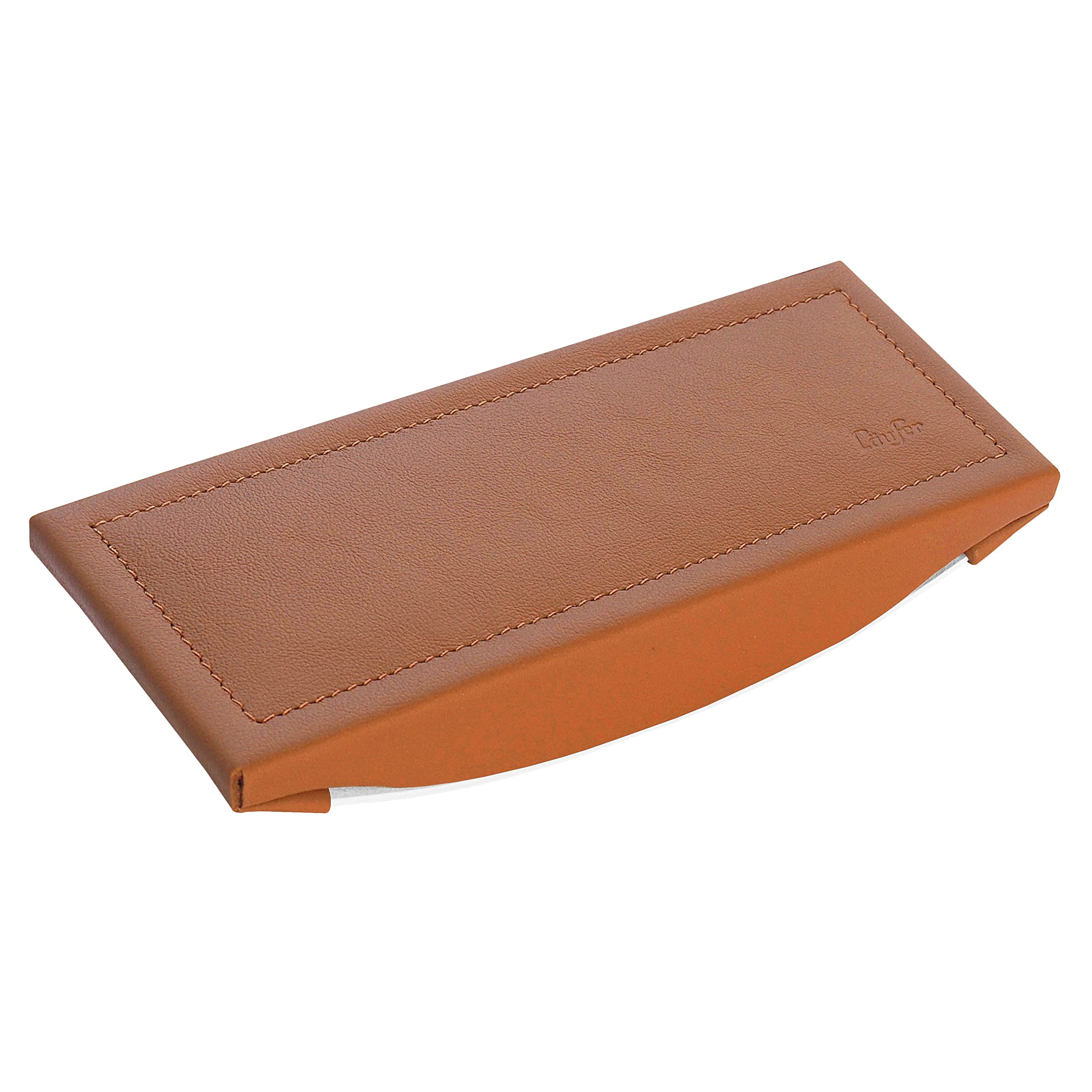 Läufer 39218 - Tampone per timbri Scala, 16 x 5 x 7 cm, colore marrone cognac