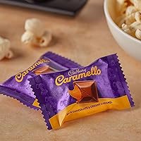 Vista 4 de Cadbury CARAMELLO Miniaturas de chocolate con leche y caramelo, paquete para compartir, 8 onzas