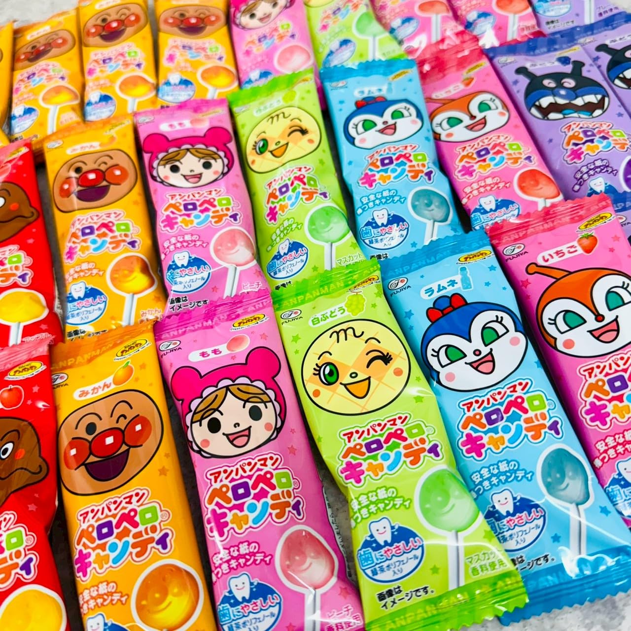 不二家アンパンマンキャンディーポット Yahoo!オークション - レア