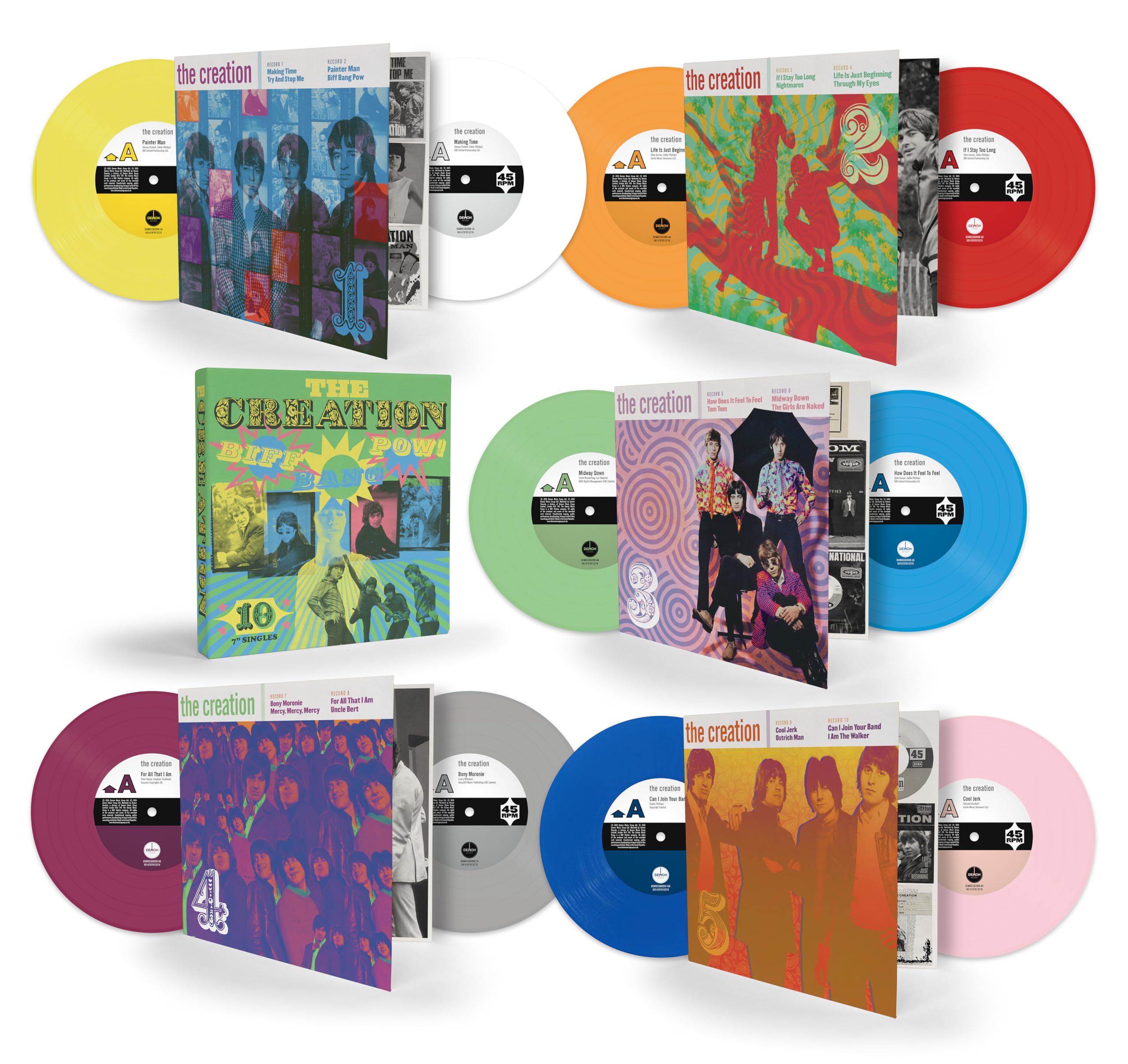 7-Biff Bang Pow: the Creation Singles Box